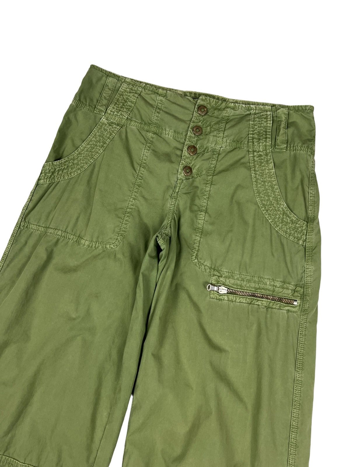 Transit Transit Par Such 🇮🇹 Tactical Parachute Cargo Pants Size 29" - 5 Thumbnail