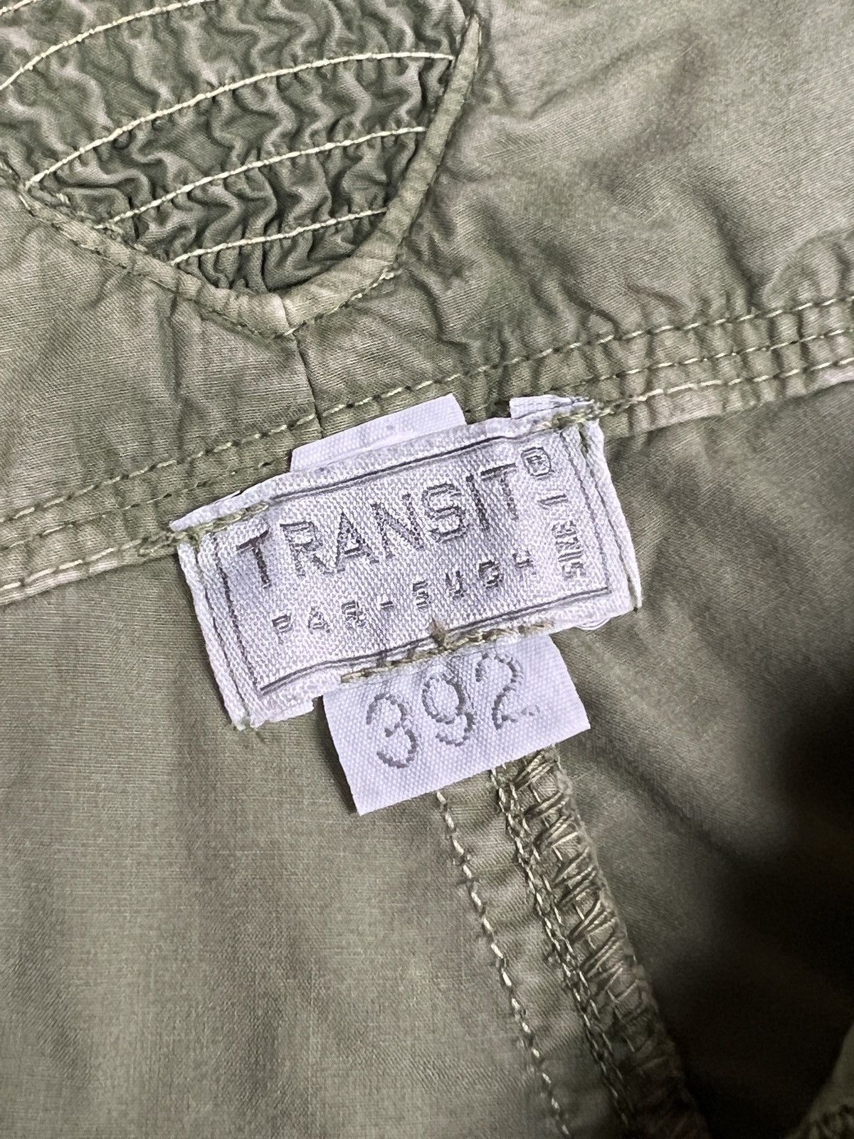 Transit Transit Par Such 🇮🇹 Tactical Parachute Cargo Pants Size 29" - 10 Thumbnail