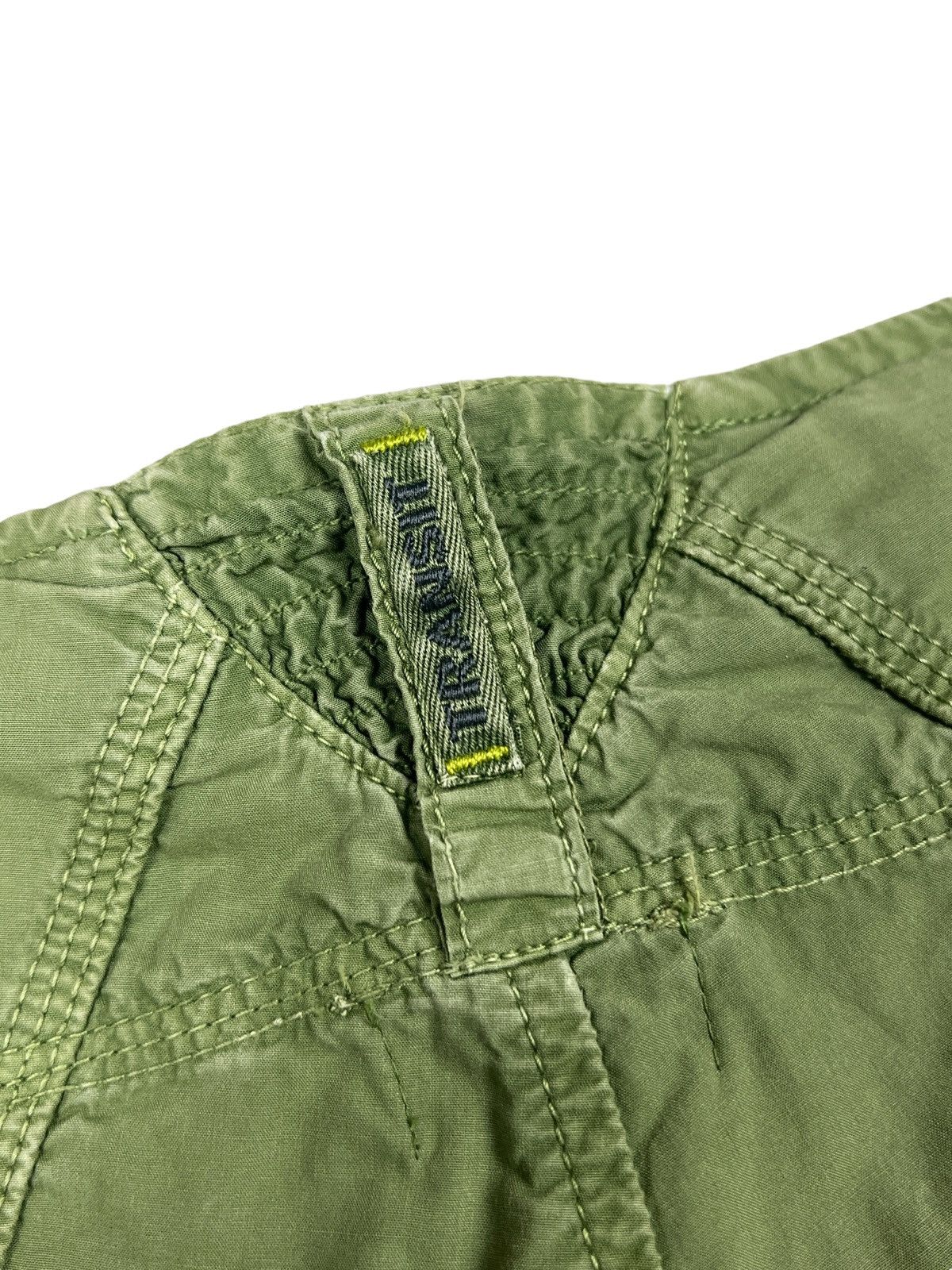Transit Transit Par Such 🇮🇹 Tactical Parachute Cargo Pants Size 29" - 8 Thumbnail