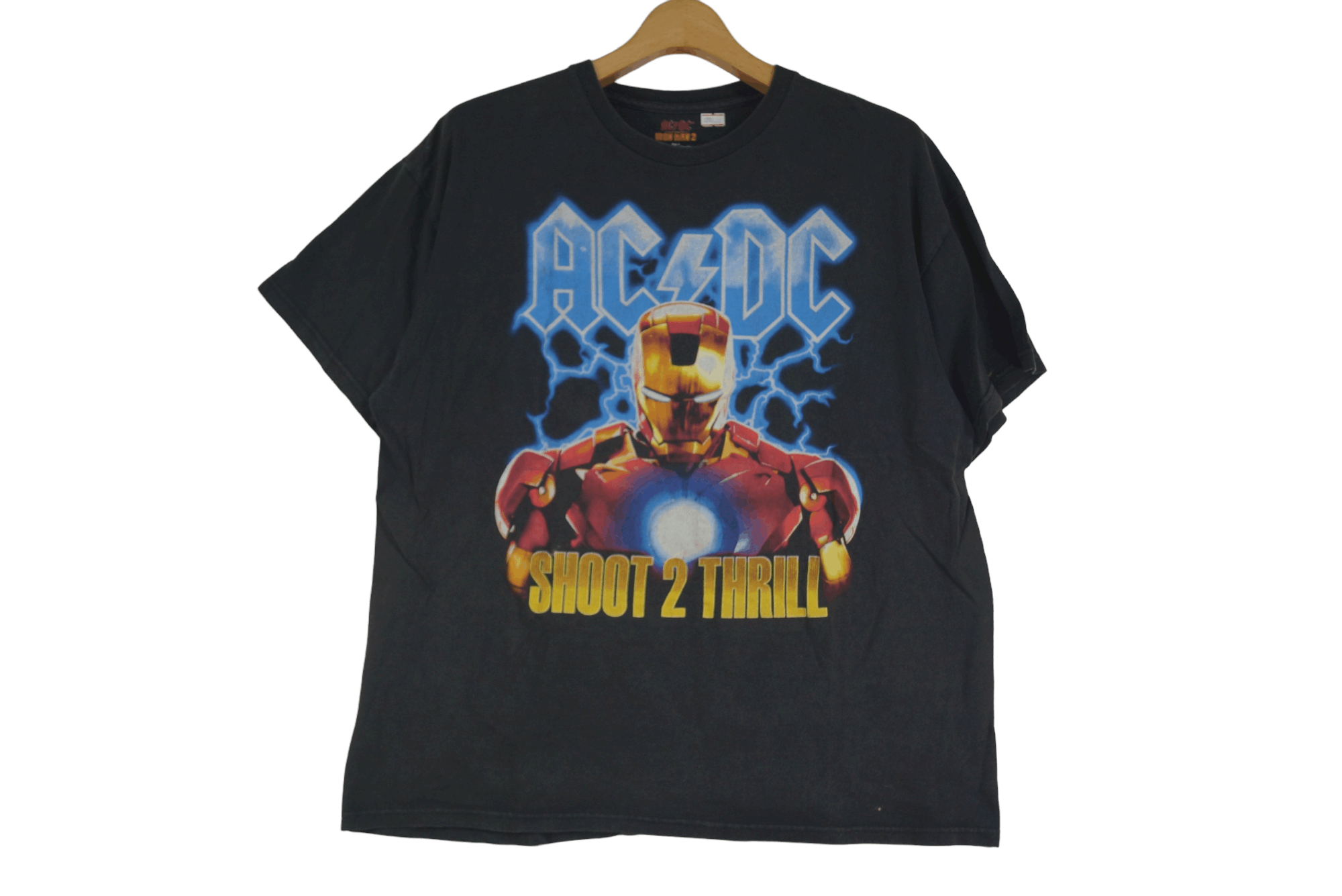 Rare🔥 Vintage Tshirt Ac/Dc Iron Man Nice Design