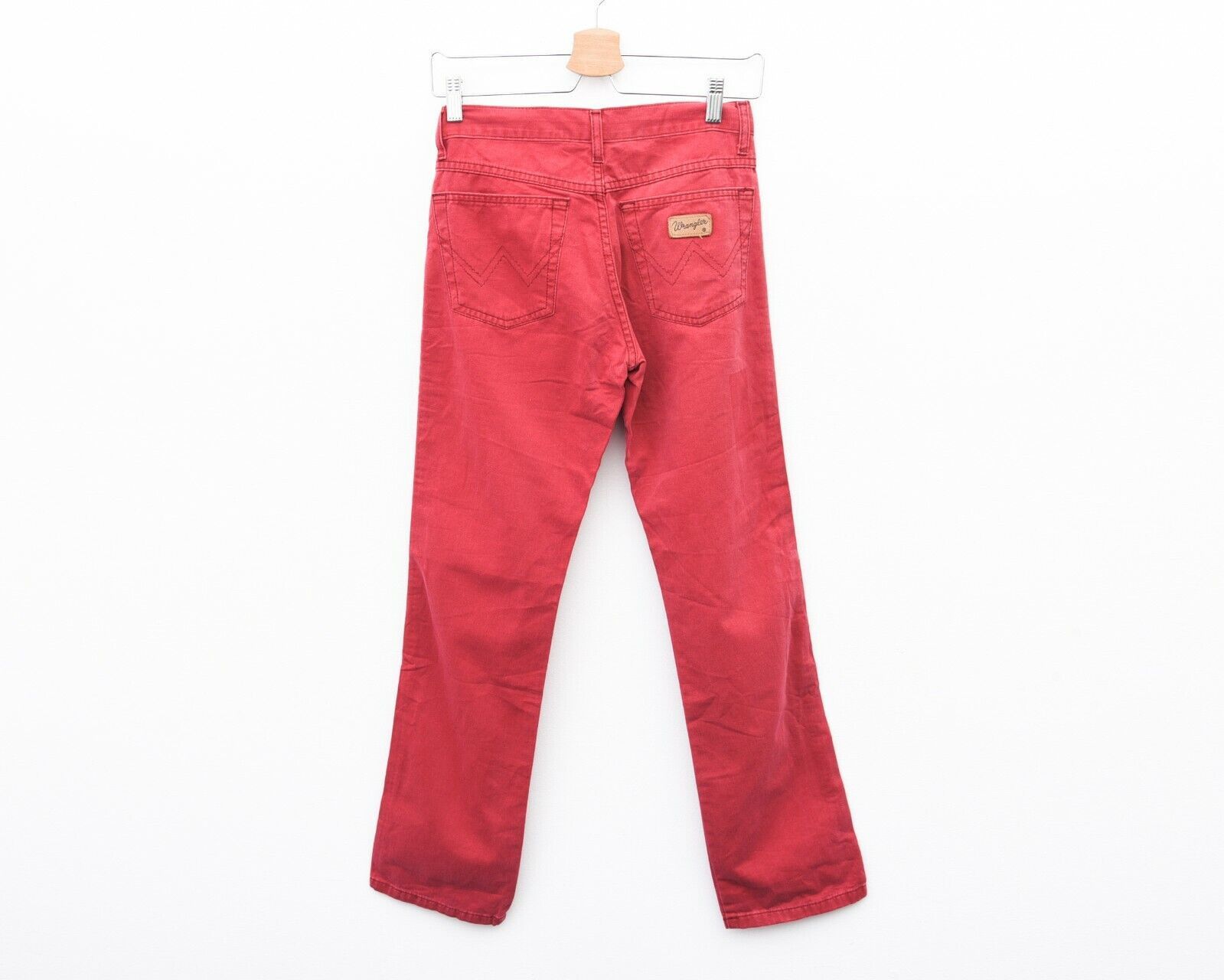 Vintage × Wrangler Womens W26 L30 Jeans Denim Pants Trousers Ladies Casual Red Size 26" / US 2 / IT 38 - 3 Thumbnail