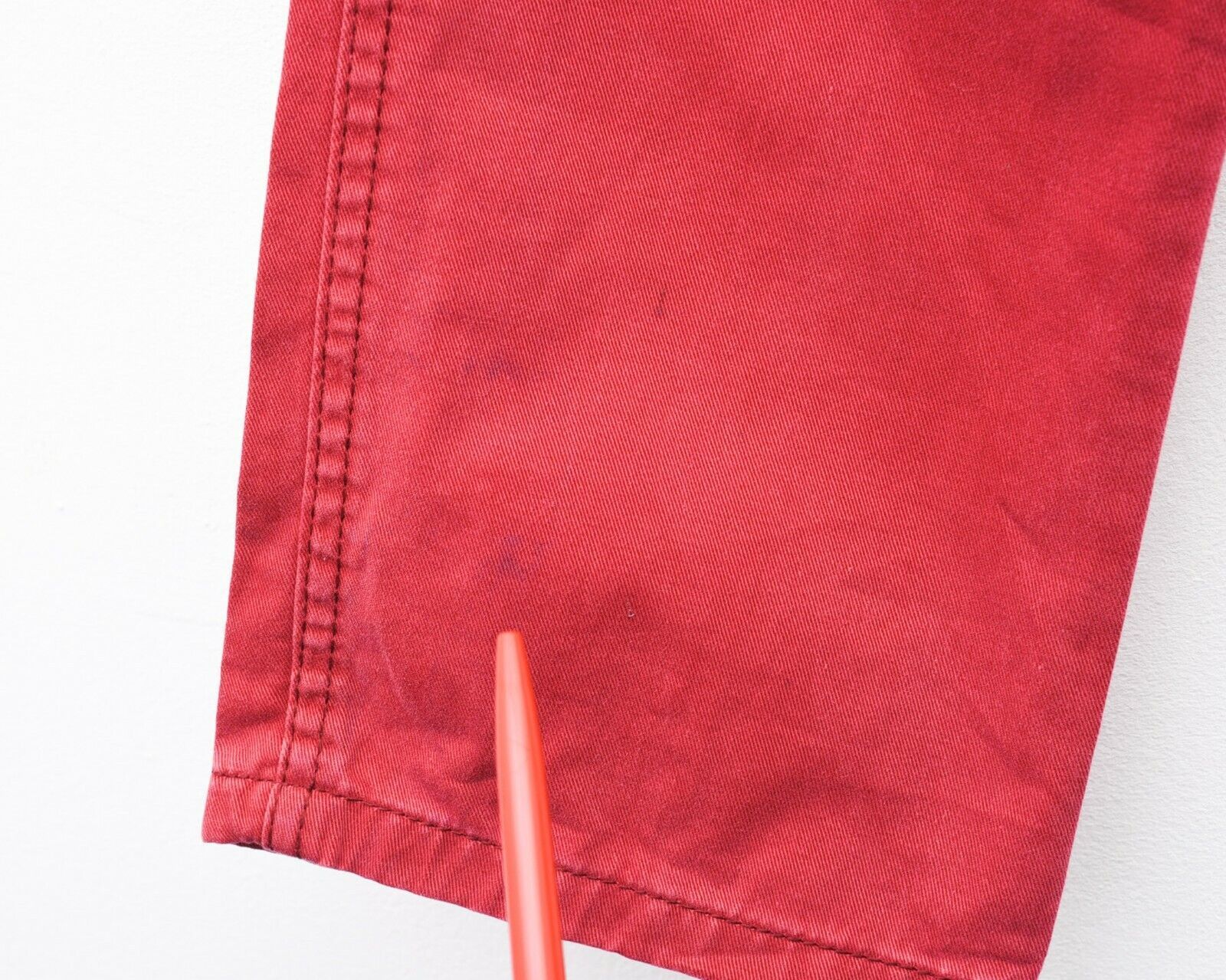 Vintage × Wrangler Womens W26 L30 Jeans Denim Pants Trousers Ladies Casual Red Size 26" / US 2 / IT 38 - 5 Thumbnail