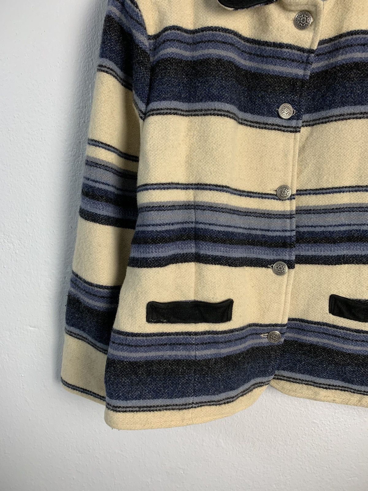 Woolrich Woolen Mills Vintage Woolrich Stripe Jacket Size M / US 6-8 / IT 42-44 - 3 Thumbnail