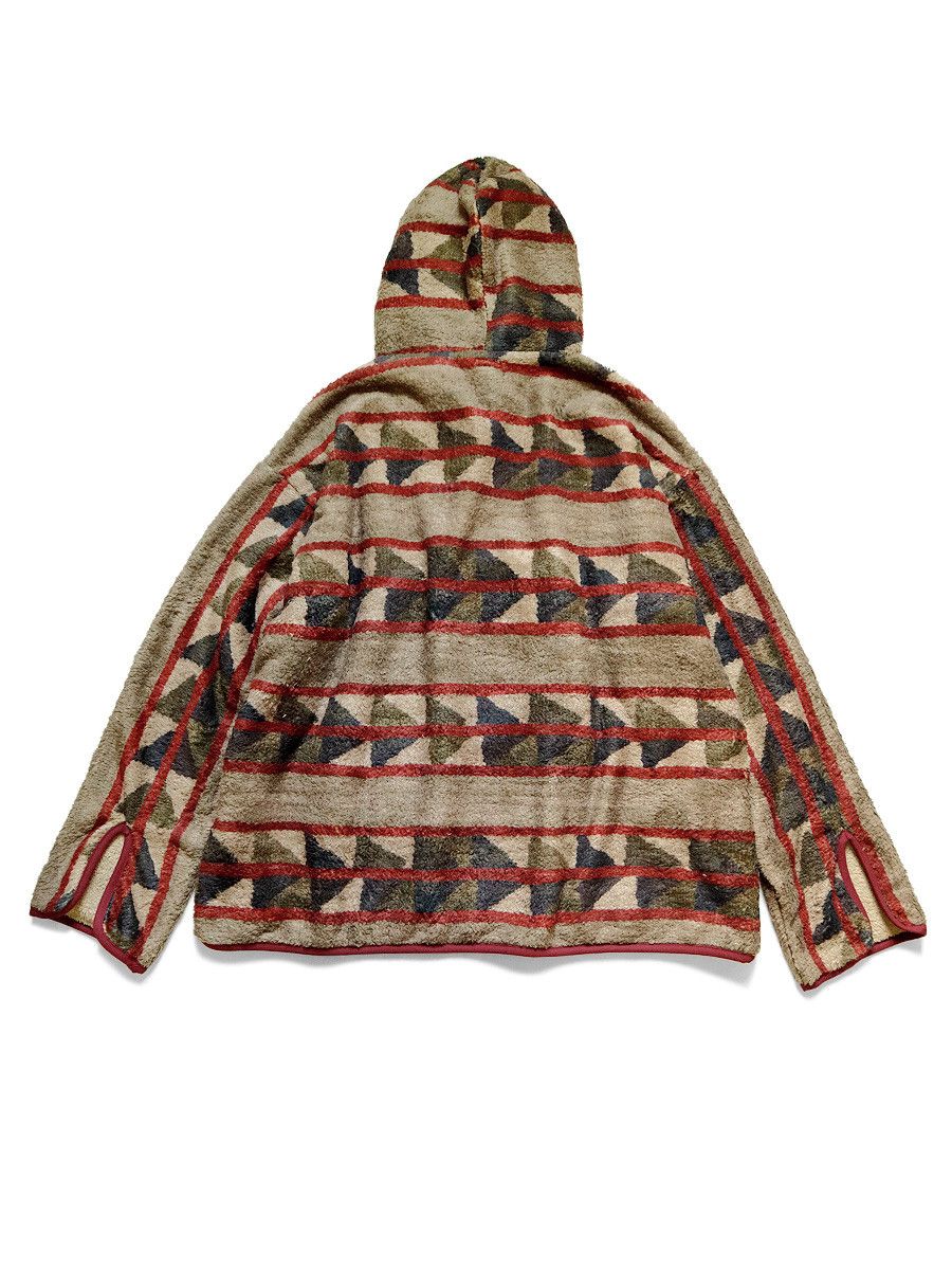 Kapital Kapital Pueblo Stripe Fleece Baja Hoodie Size US XL / EU 56 / 4 - 3 Thumbnail