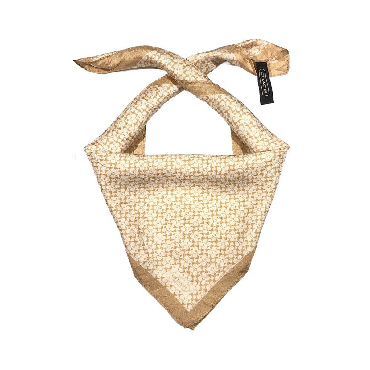 Coach Silk Scarves Handkerchief Pocketsquare Accessories