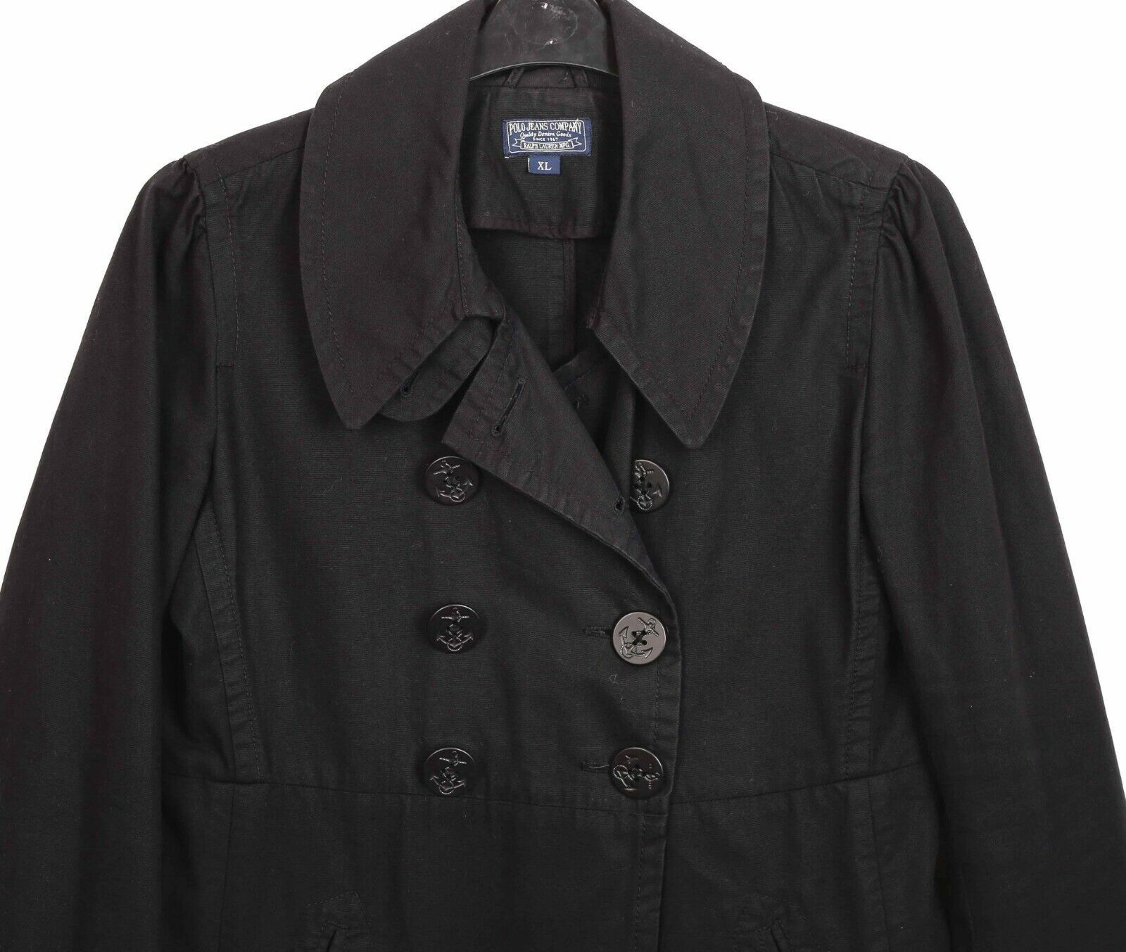 Polo Ralph Lauren POLO JEANS COMPANY Petite Raincoat Lining Trench Mac VTG Size XL / US 12-14 / IT 48-50 - 2 Thumbnail