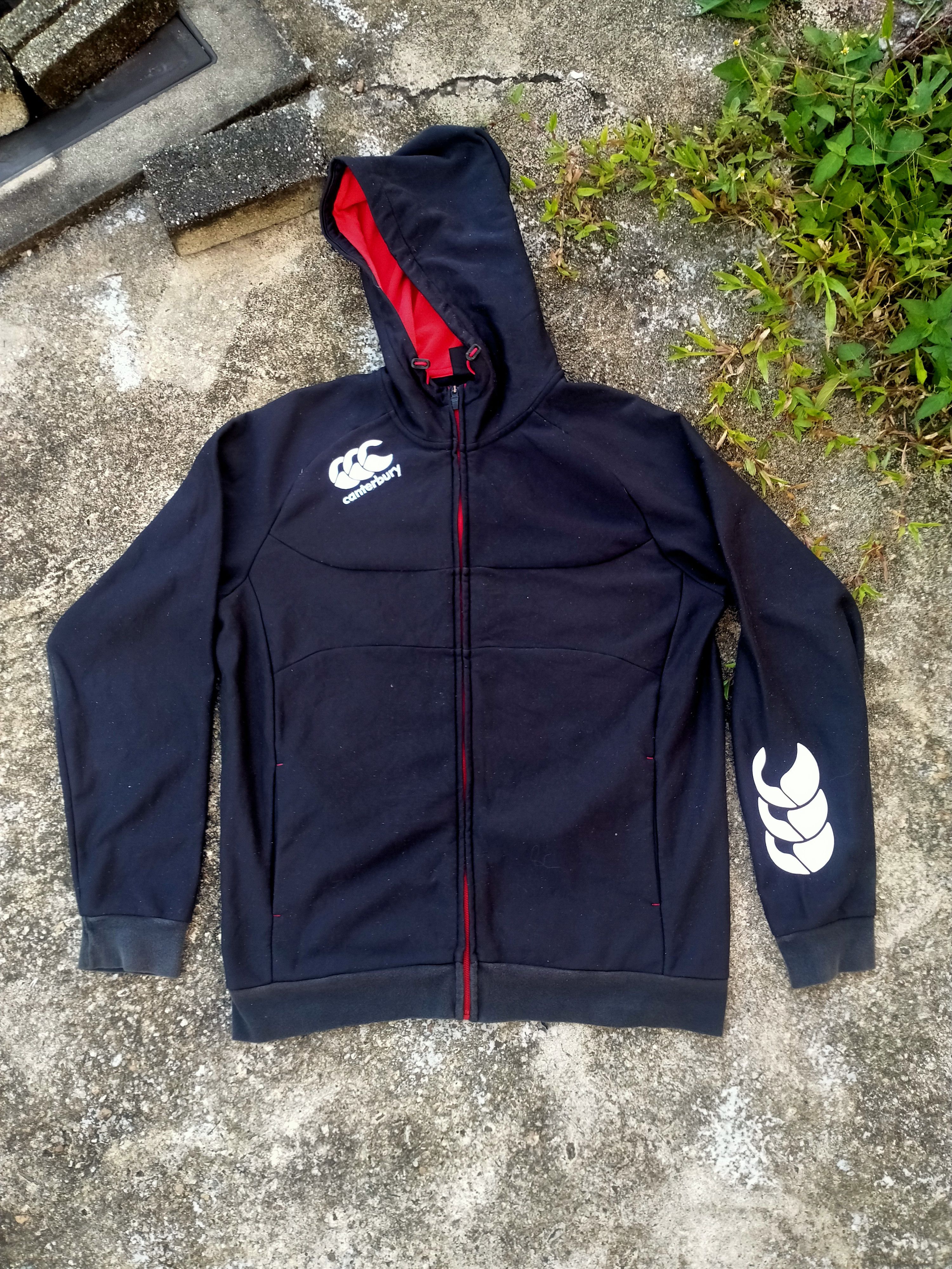 Canterbury of New Zealand CARTERBURY EMBROIDERED ZIPPER HOODIE SWEATSHIRT # Size US XXL / EU 58 / 5 - 1 Thumbnail