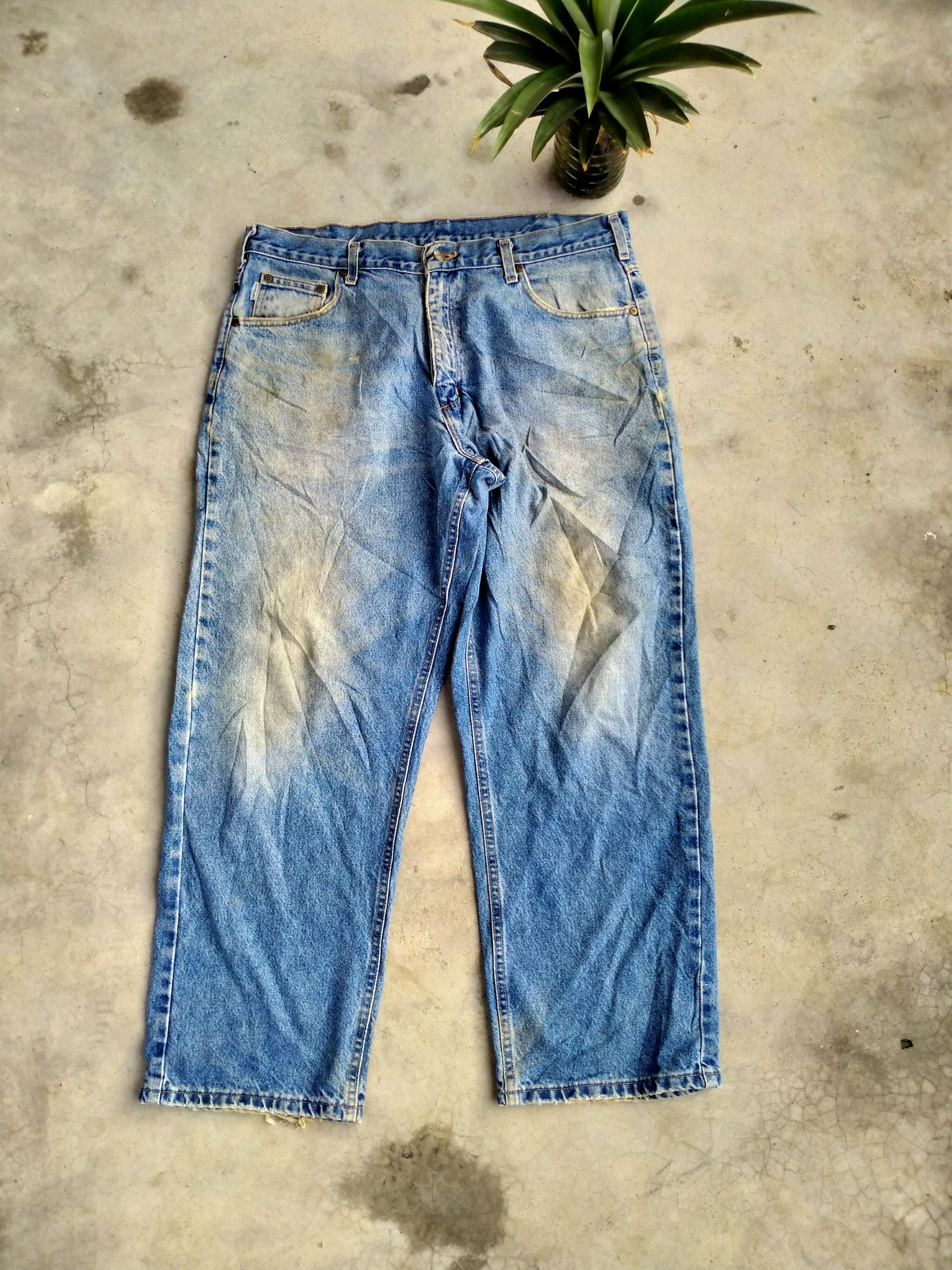 Carhartt CARHARTT WORKER NON SELVEDGE DENIM # Size US 38 / EU 54 - 1 Thumbnail