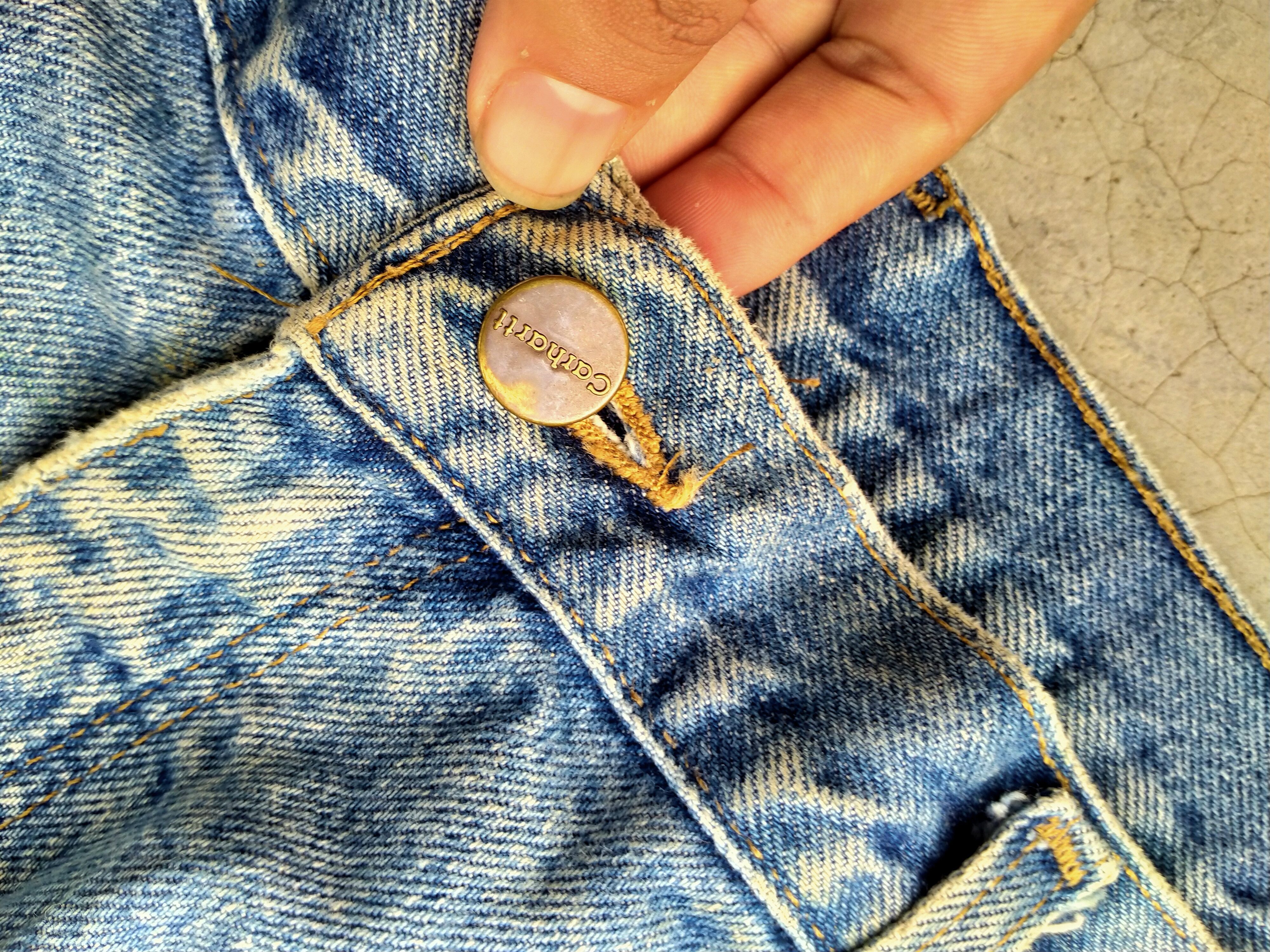 Carhartt CARHARTT WORKER NON SELVEDGE DENIM # Size US 38 / EU 54 - 3 Thumbnail