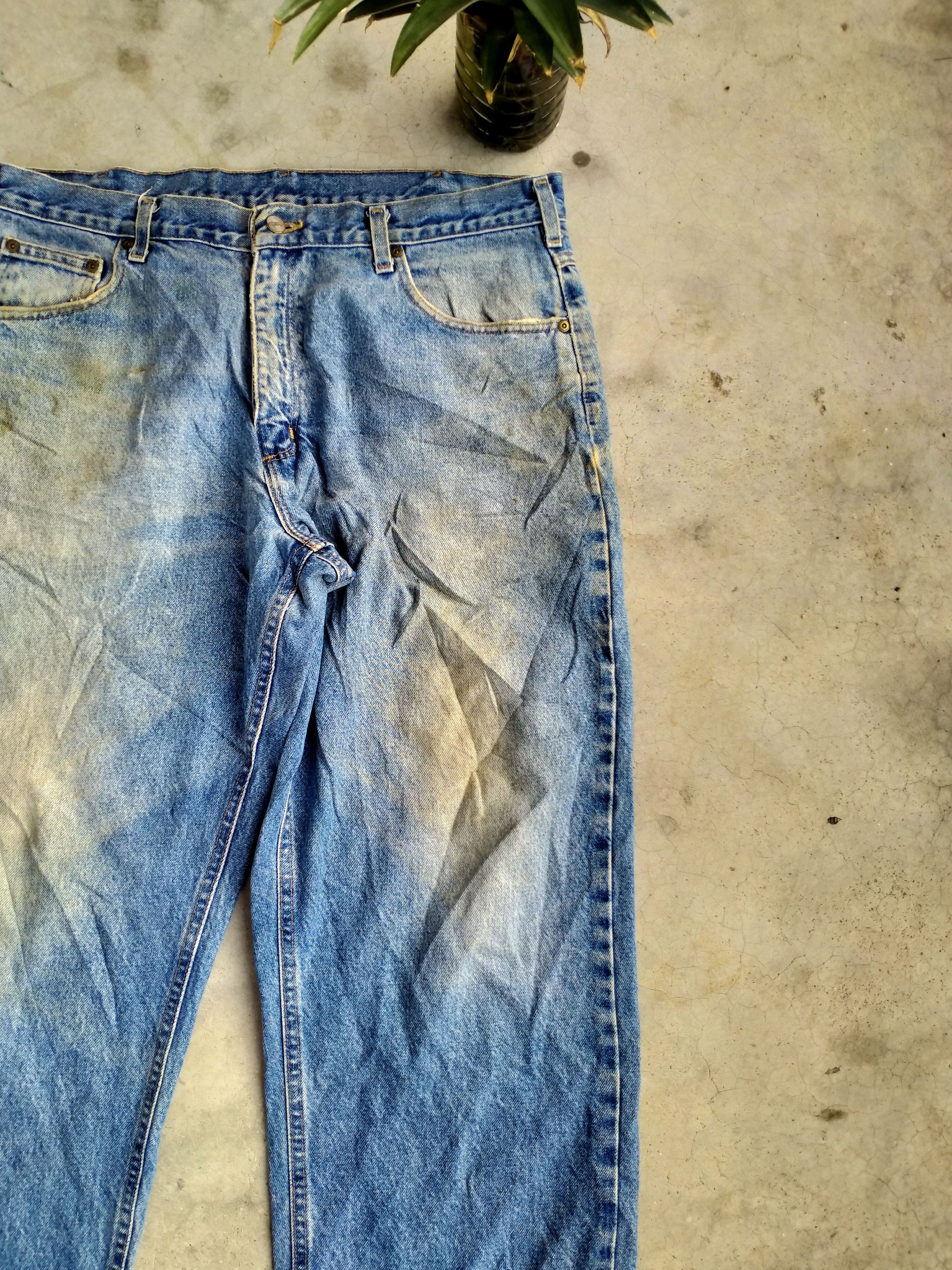 Carhartt CARHARTT WORKER NON SELVEDGE DENIM # Size US 38 / EU 54 - 2 Thumbnail