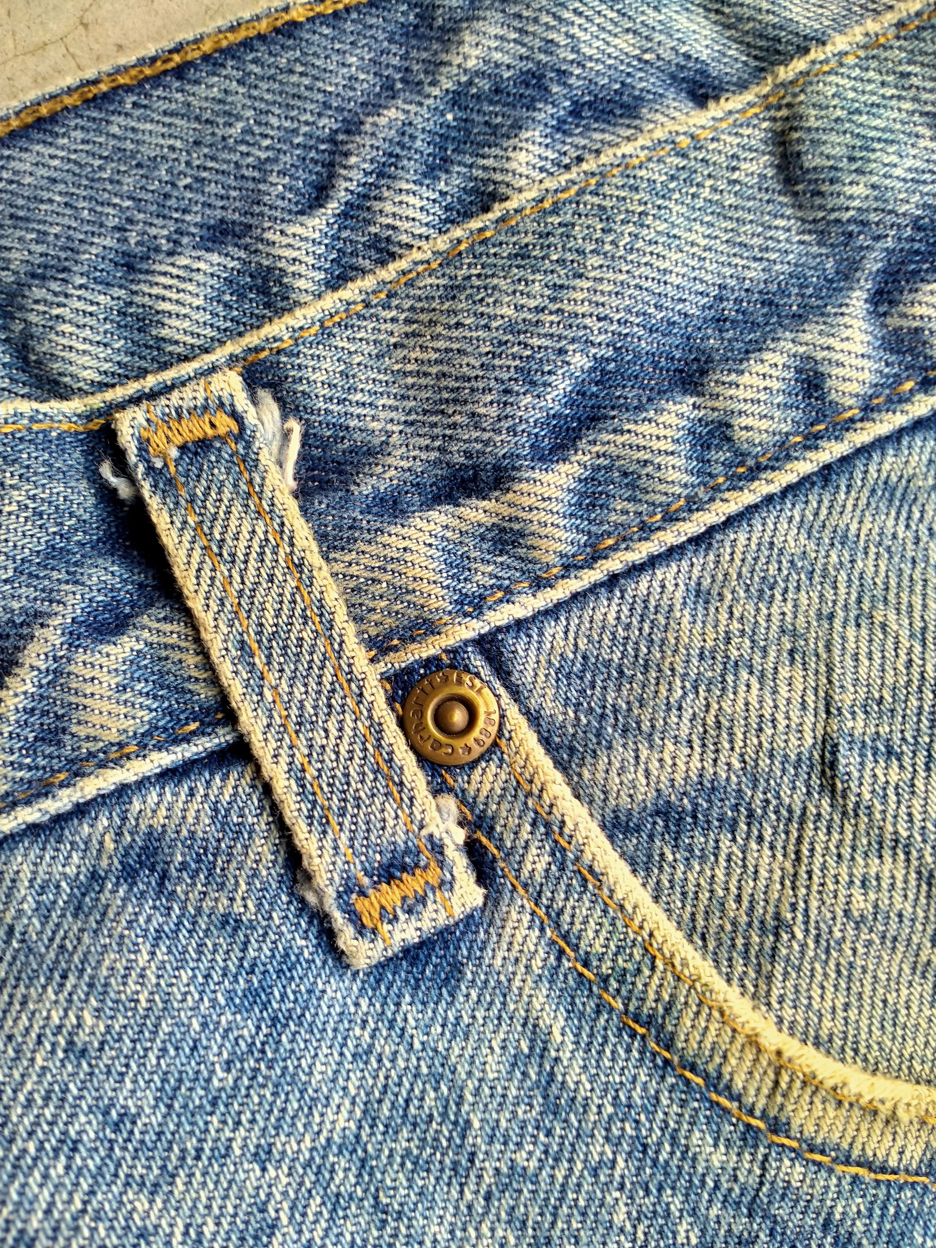 Carhartt CARHARTT WORKER NON SELVEDGE DENIM # Size US 38 / EU 54 - 6 Thumbnail