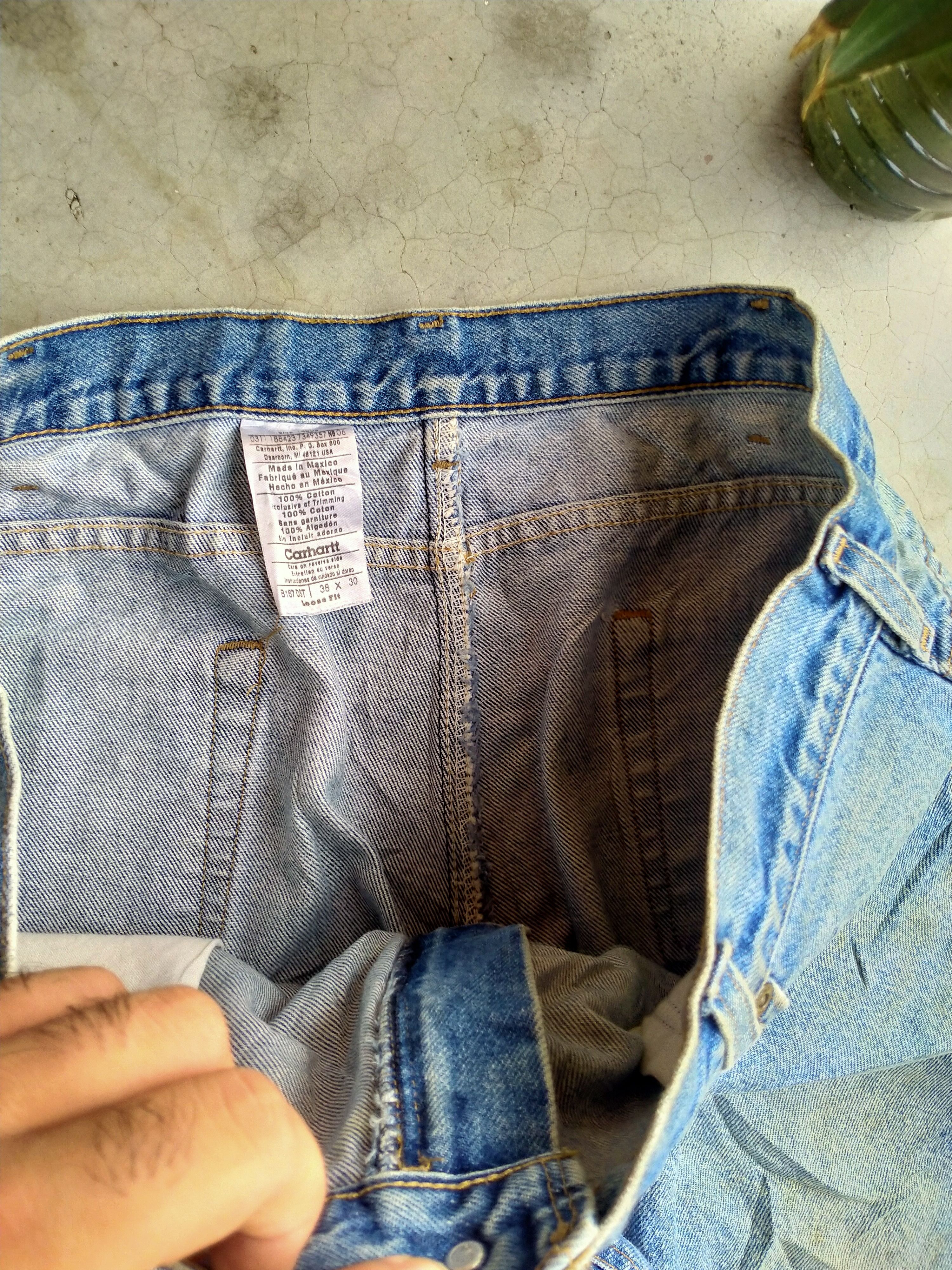 Carhartt CARHARTT WORKER NON SELVEDGE DENIM # Size US 38 / EU 54 - 5 Thumbnail