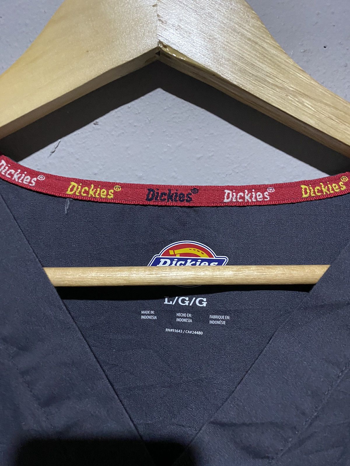 Dickies Classic Dickies Black Scrub Top - Size Large Size US L / EU 52-54 / 3 - 5 Thumbnail