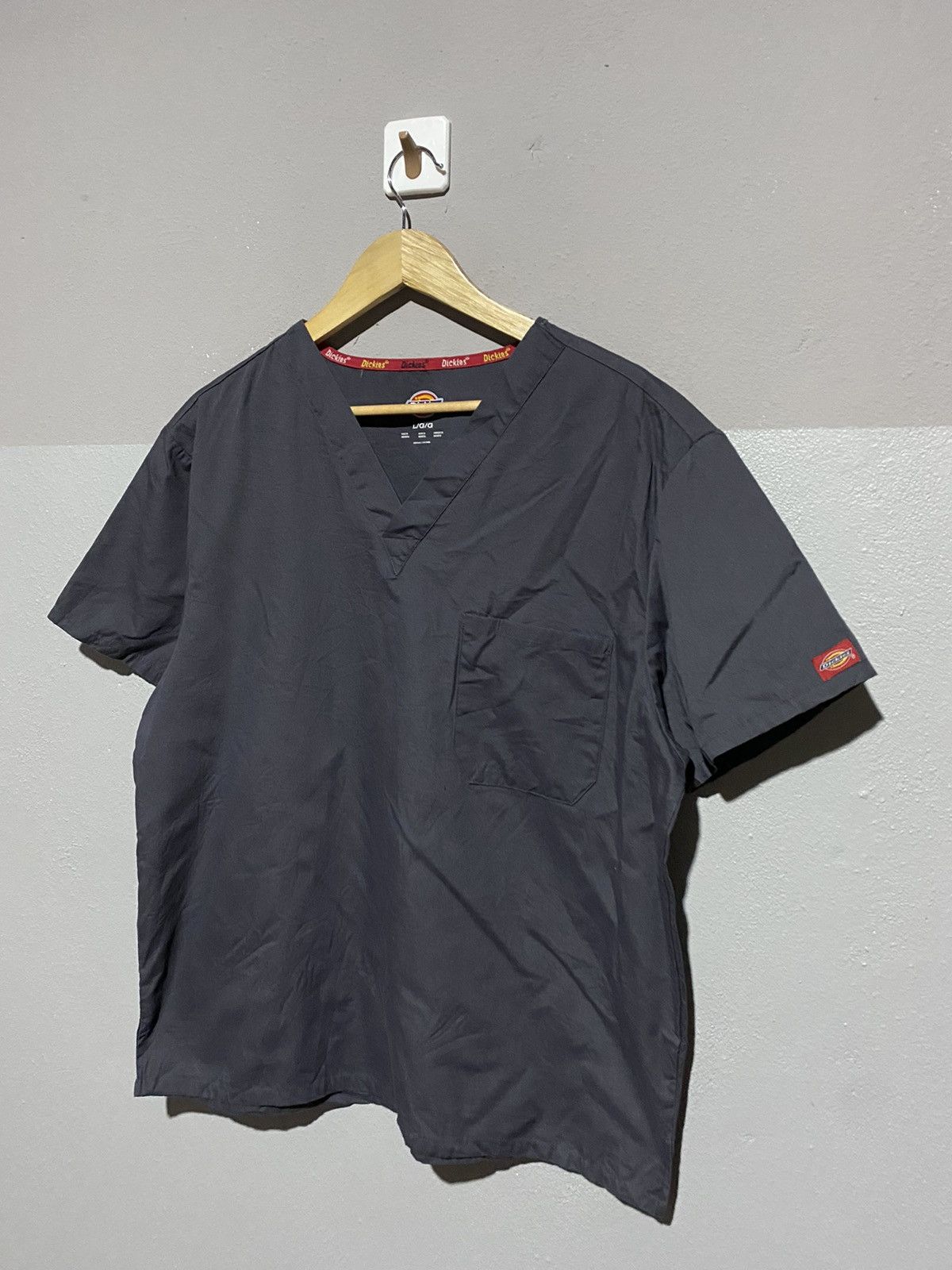 Dickies Classic Dickies Black Scrub Top - Size Large Size US L / EU 52-54 / 3 - 3 Thumbnail