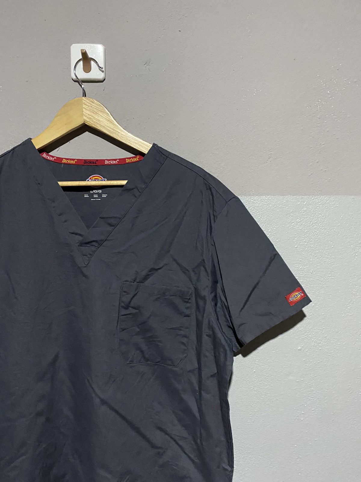 Dickies Classic Dickies Black Scrub Top - Size Large Size US L / EU 52-54 / 3 - 4 Thumbnail