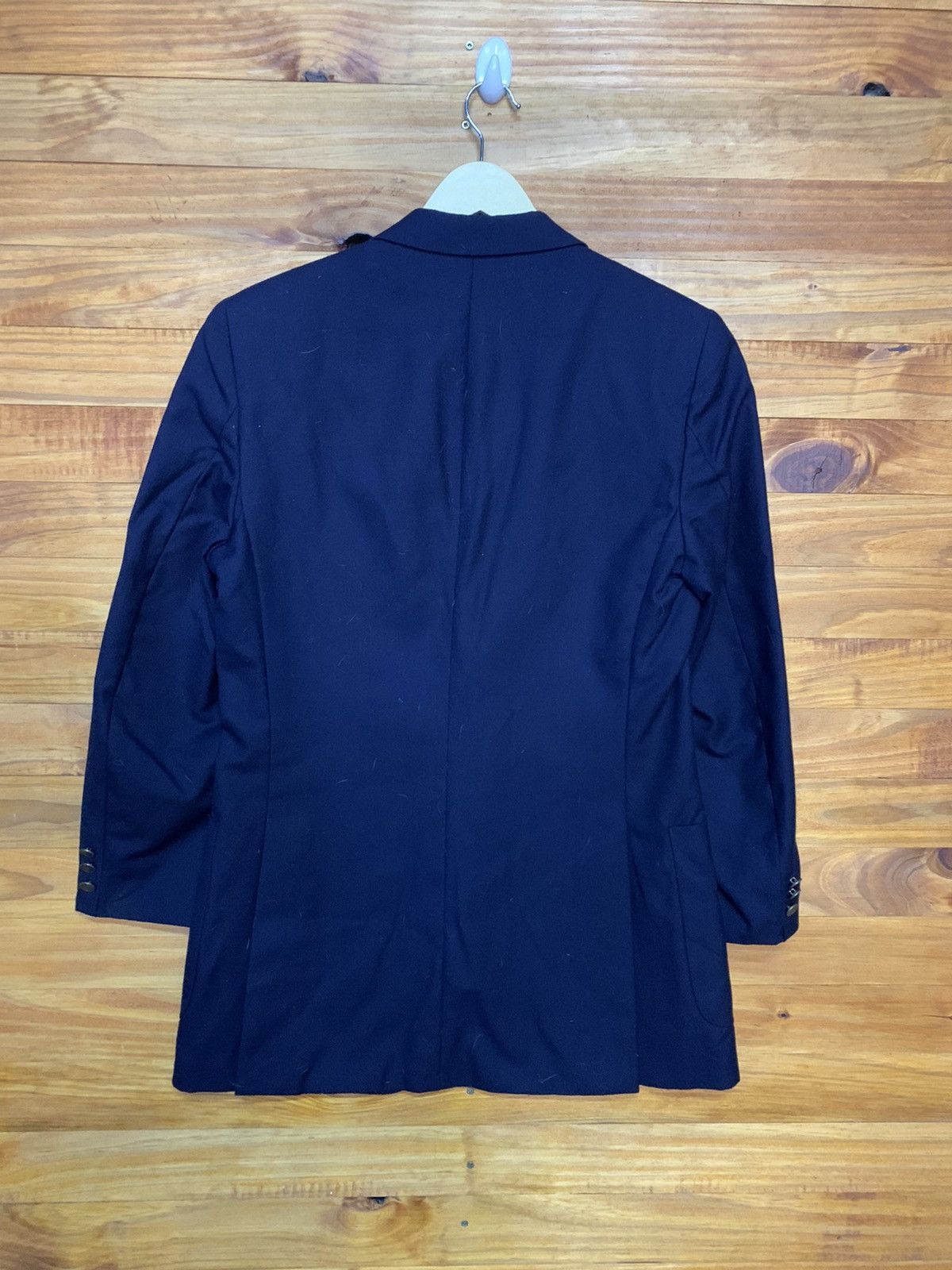 Yves Saint Laurent Vintage YSL Wool Coat Made In France Size 44S - 5 Thumbnail