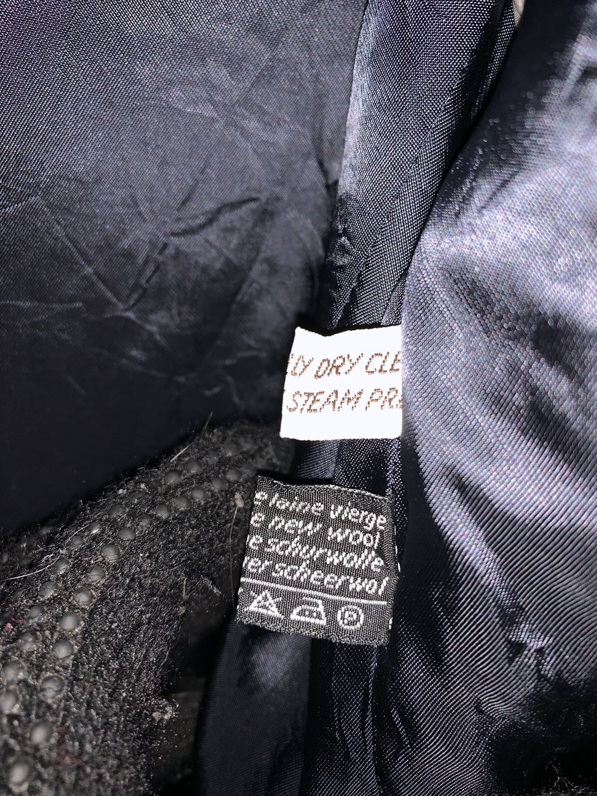 Yves Saint Laurent Vintage YSL Wool Coat Made In France Size 44S - 7 Thumbnail