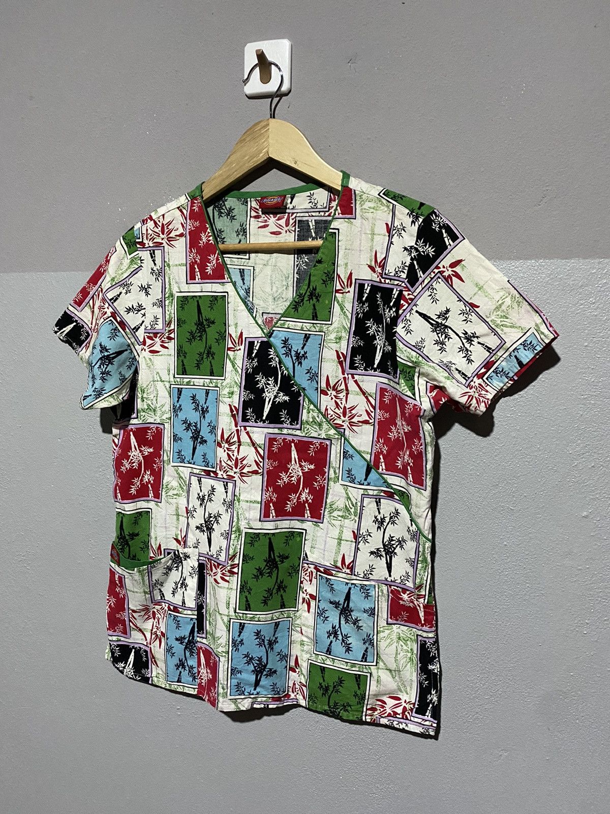 Dickies Vintage Dickies Bamboo Print Shirt - Size Small Size S / US 4 / IT 40 - 3 Thumbnail