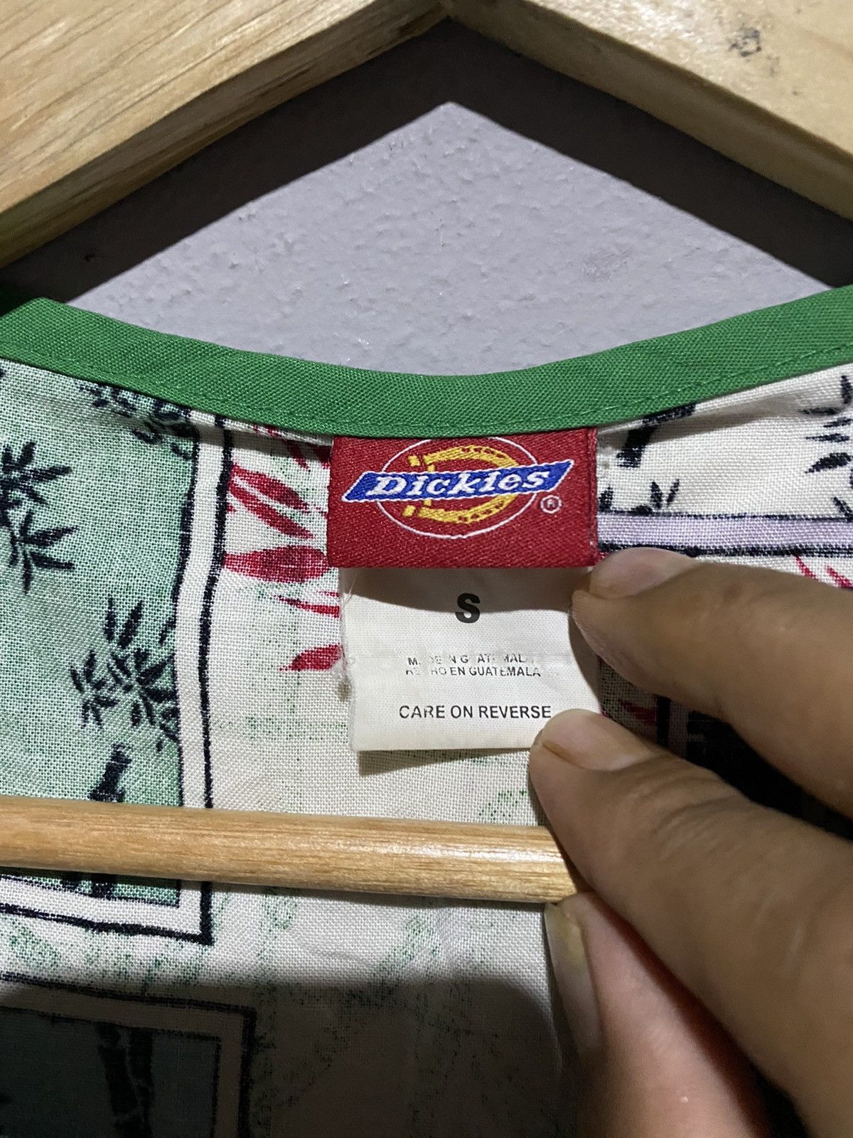 Dickies Vintage Dickies Bamboo Print Shirt - Size Small Size S / US 4 / IT 40 - 7 Thumbnail