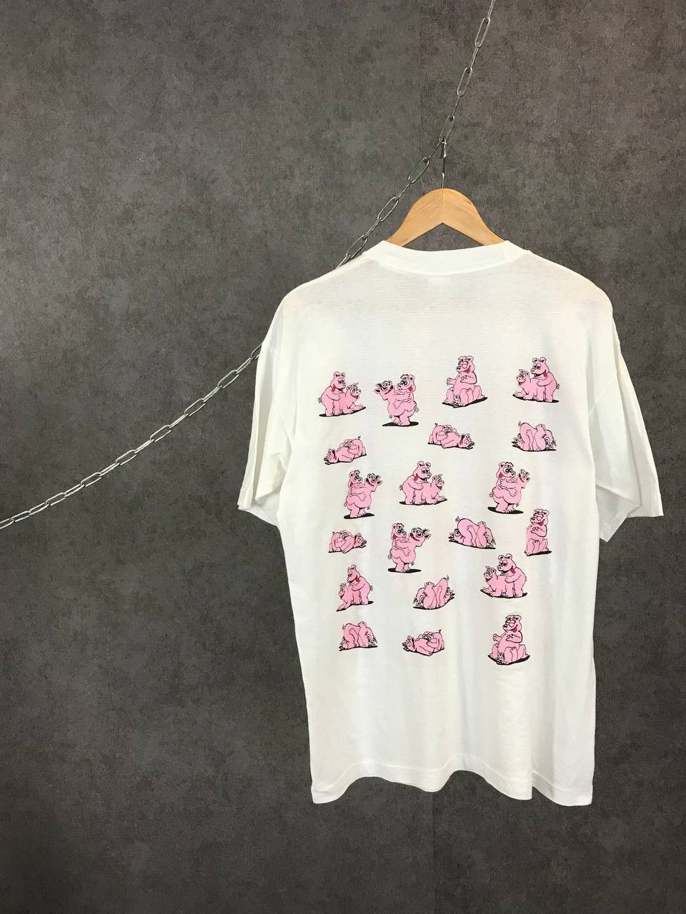 Vintage Sex pigs humor vintage tee Size US XL / EU 56 / 4 - 2 Thumbnail