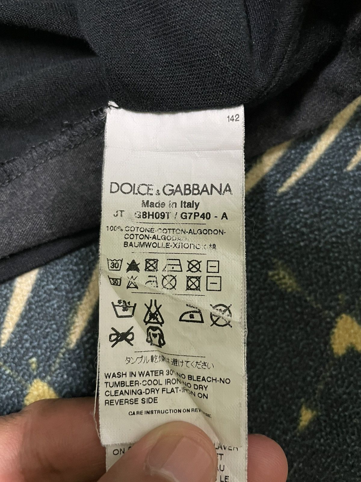 Designer × Dolce & Gabbana Vintage Long Sleeve Size US L / EU 52-54 / 3 - 5 Thumbnail