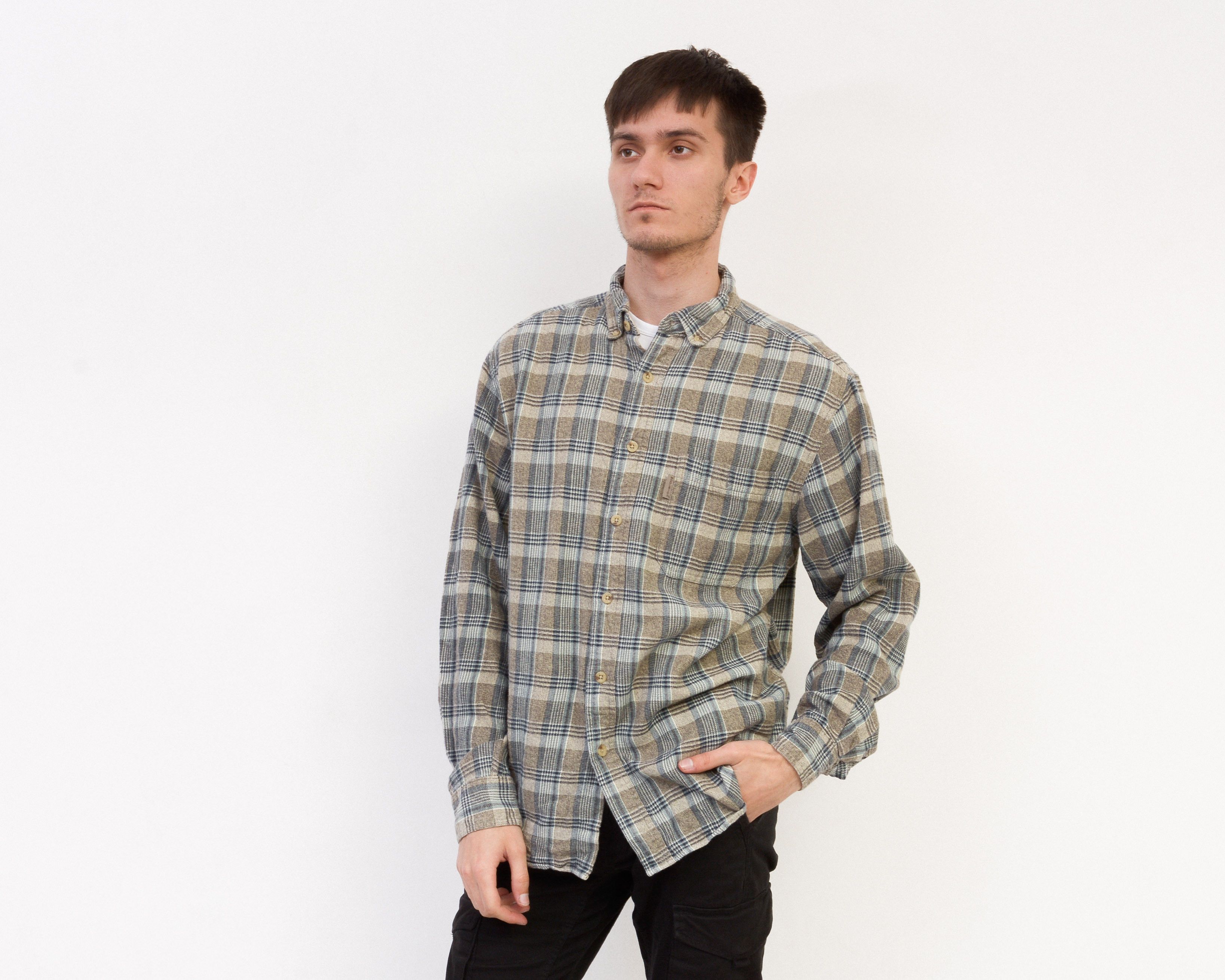 Woolrich Woolen Mills WOOLRICH Casual Shirt Check Plaid Tartan Long Sleeve Retro Size US M / EU 48-50 / 2 - 3 Thumbnail