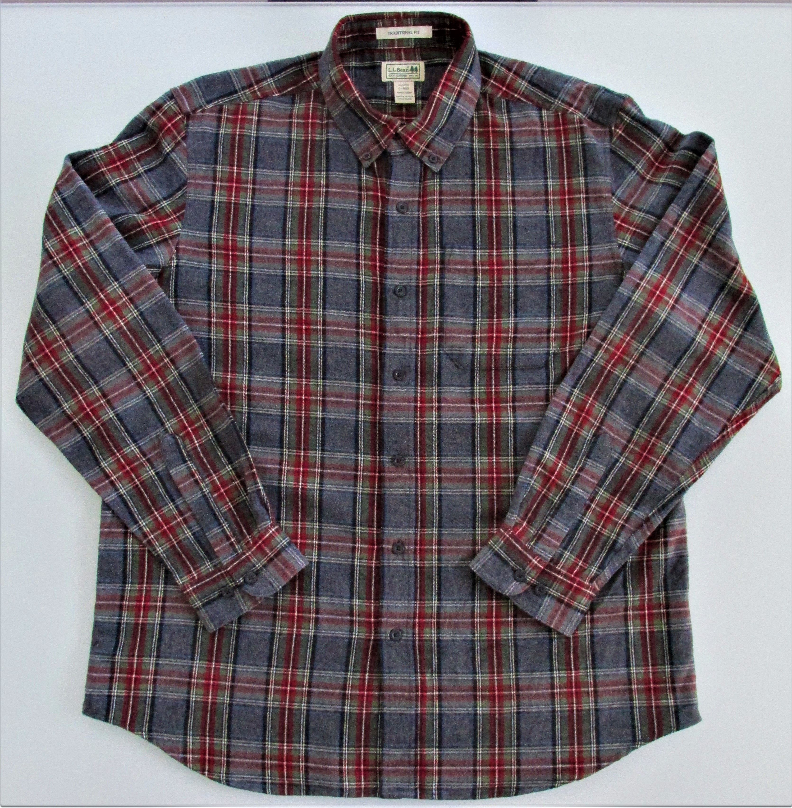 L.L. Bean L.L. Bean Men's Cotton flannel Shirt Size Large | Grailed