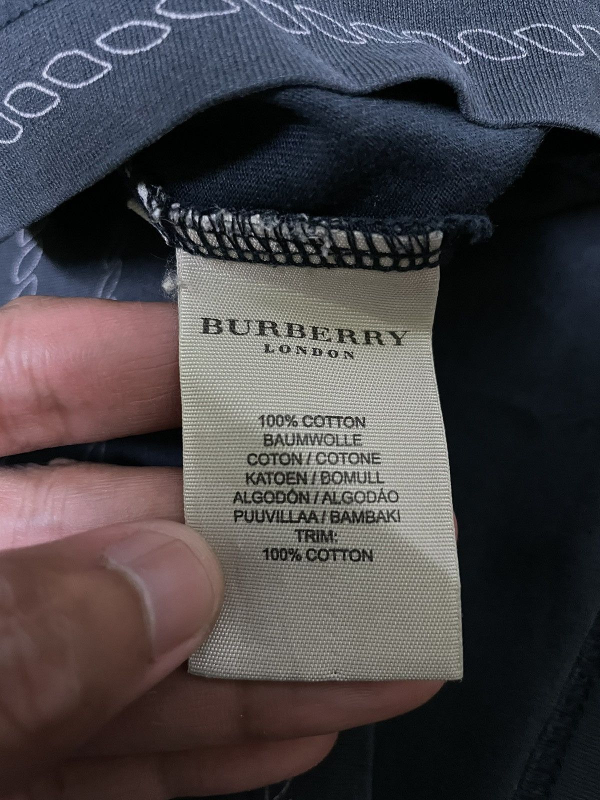 Burberry × Designer Vintage Small Logo Burberry Size US L / EU 52-54 / 3 - 6 Thumbnail