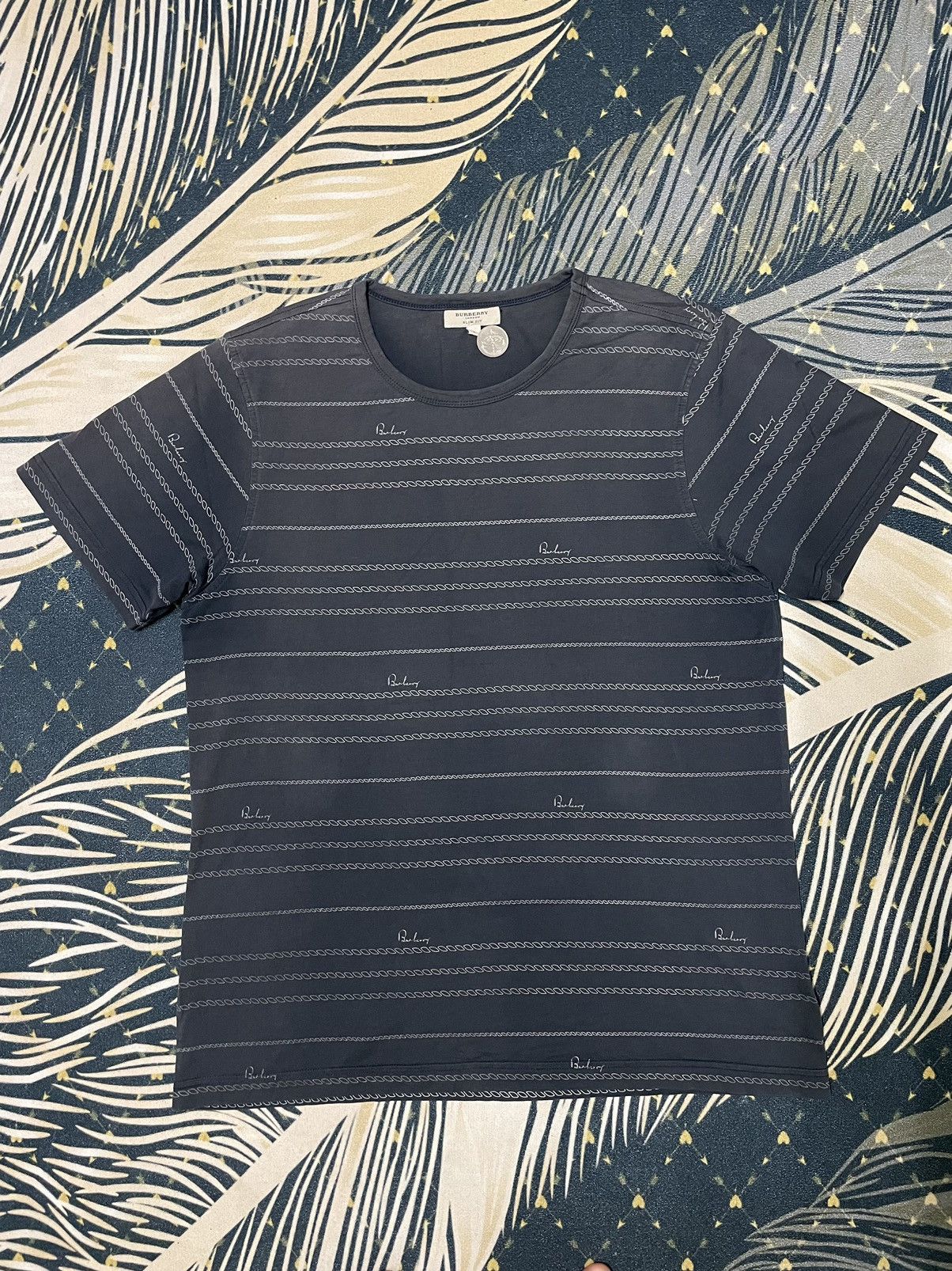 Burberry × Designer Vintage Small Logo Burberry Size US L / EU 52-54 / 3 - 1 Thumbnail