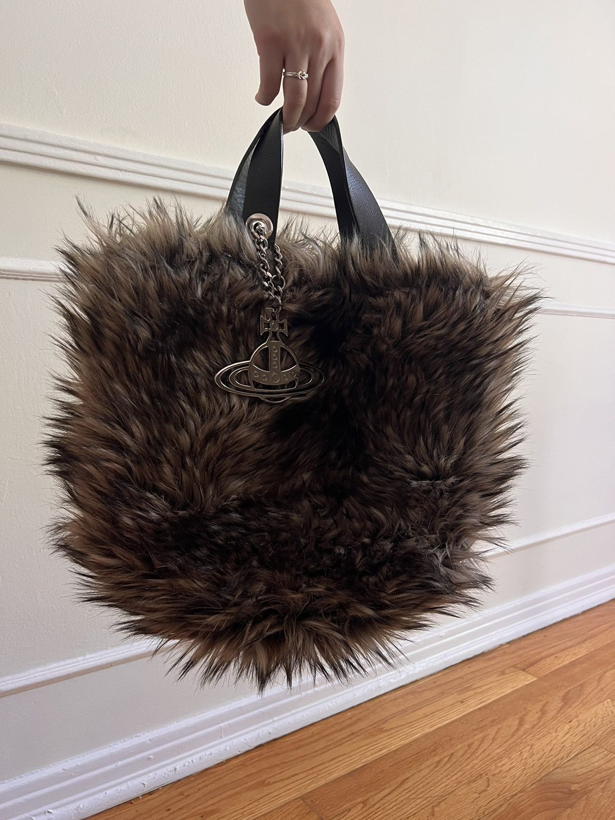 Vivienne Westwood Vivienne Westwood Fur Hand Bag Size ONE SIZE - 1 Thumbnail