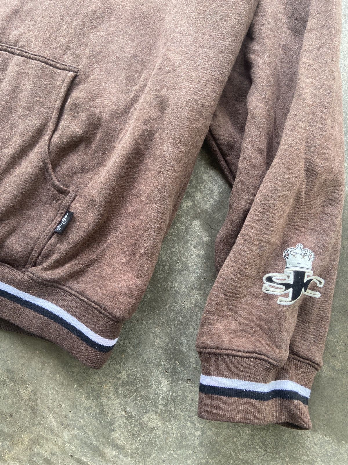 Sean John × Vintage Vintage Sean John Big Logo Hoodie Size US XL / EU 56 / 4 - 4 Thumbnail