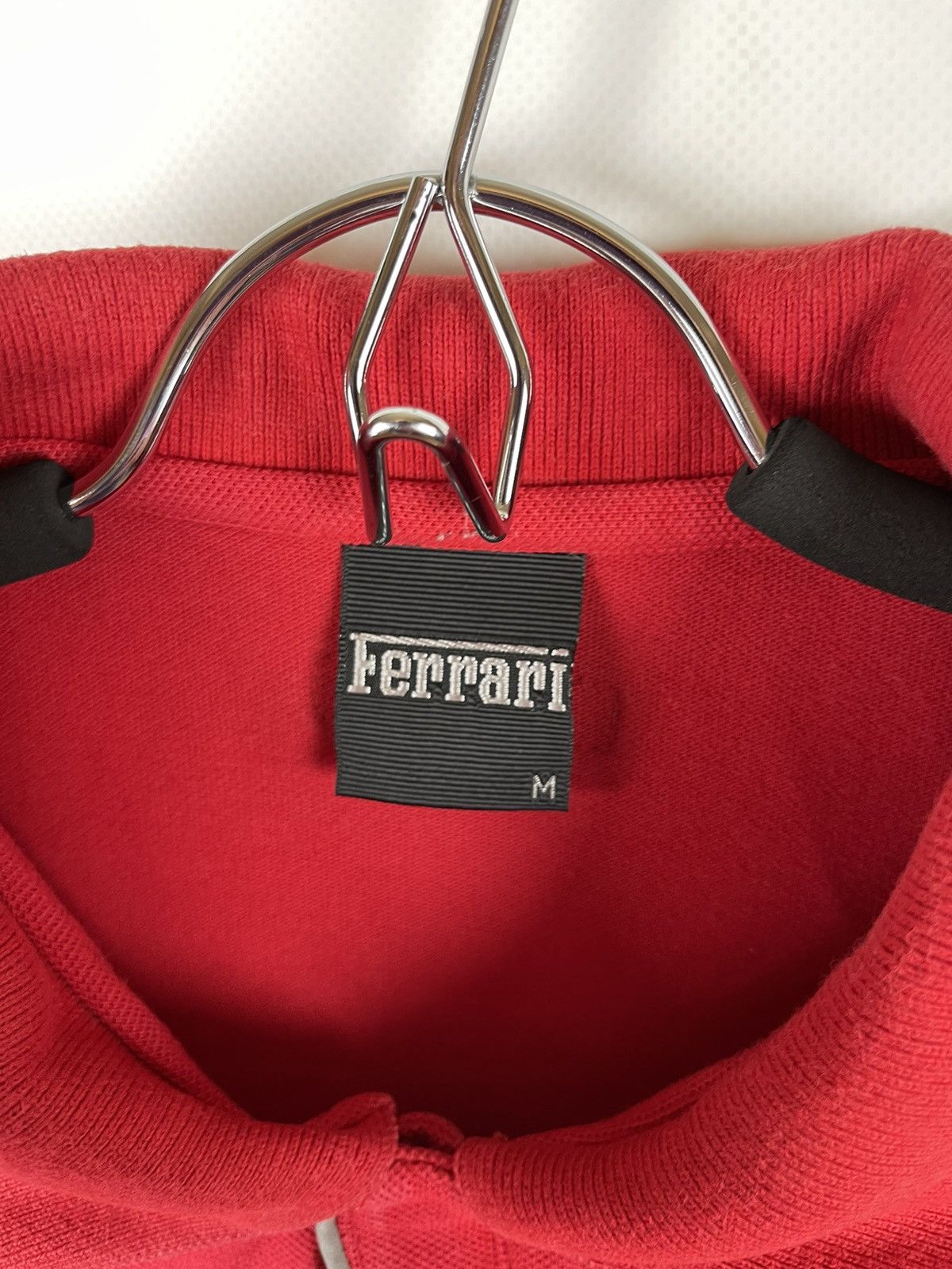Ferrari Ferrari vintage 2000 red logo polo tee shirt Size US M / EU 48-50 / 2 - 9 Thumbnail