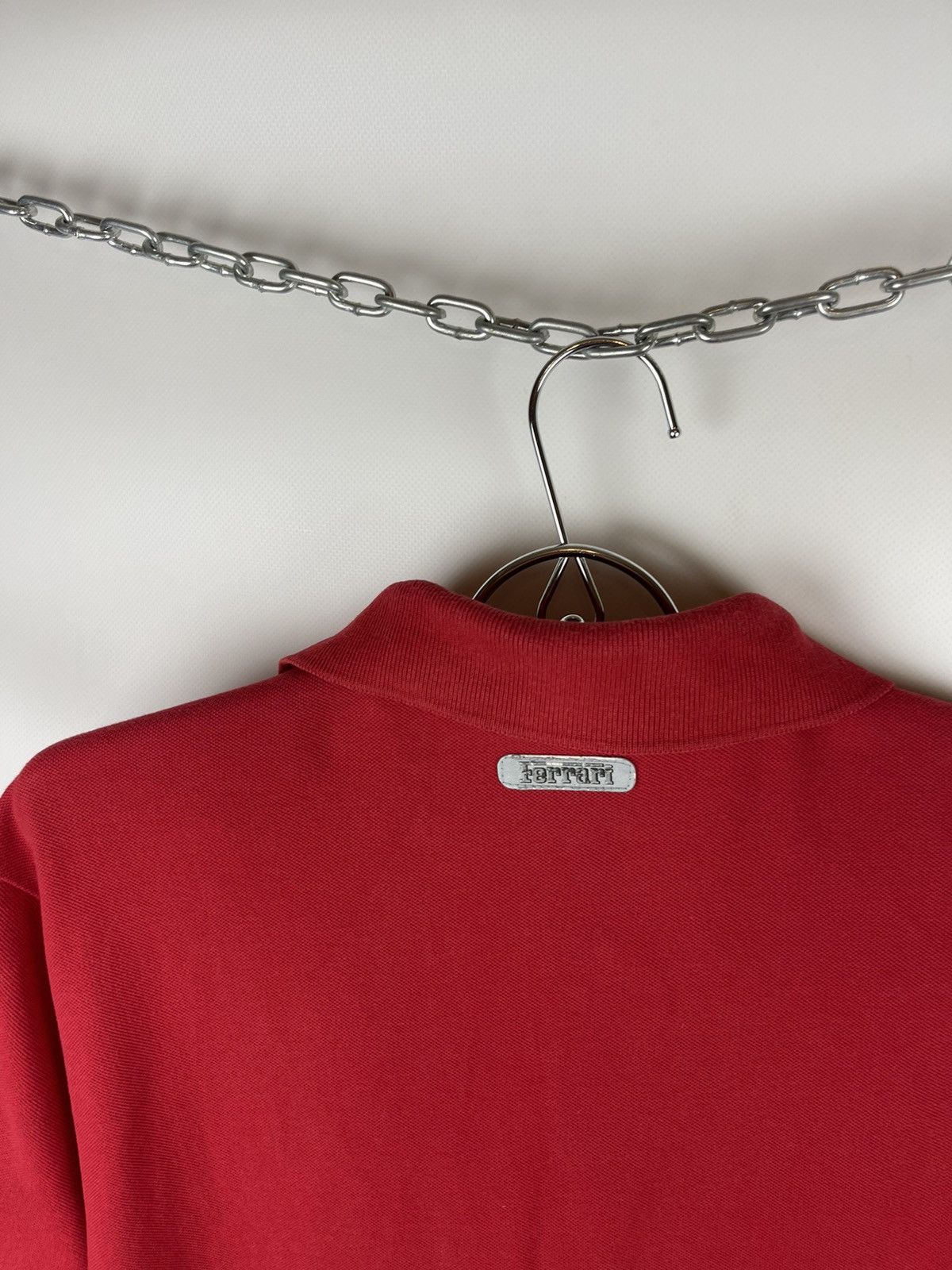 Ferrari Ferrari vintage 2000 red logo polo tee shirt Size US M / EU 48-50 / 2 - 12 Thumbnail