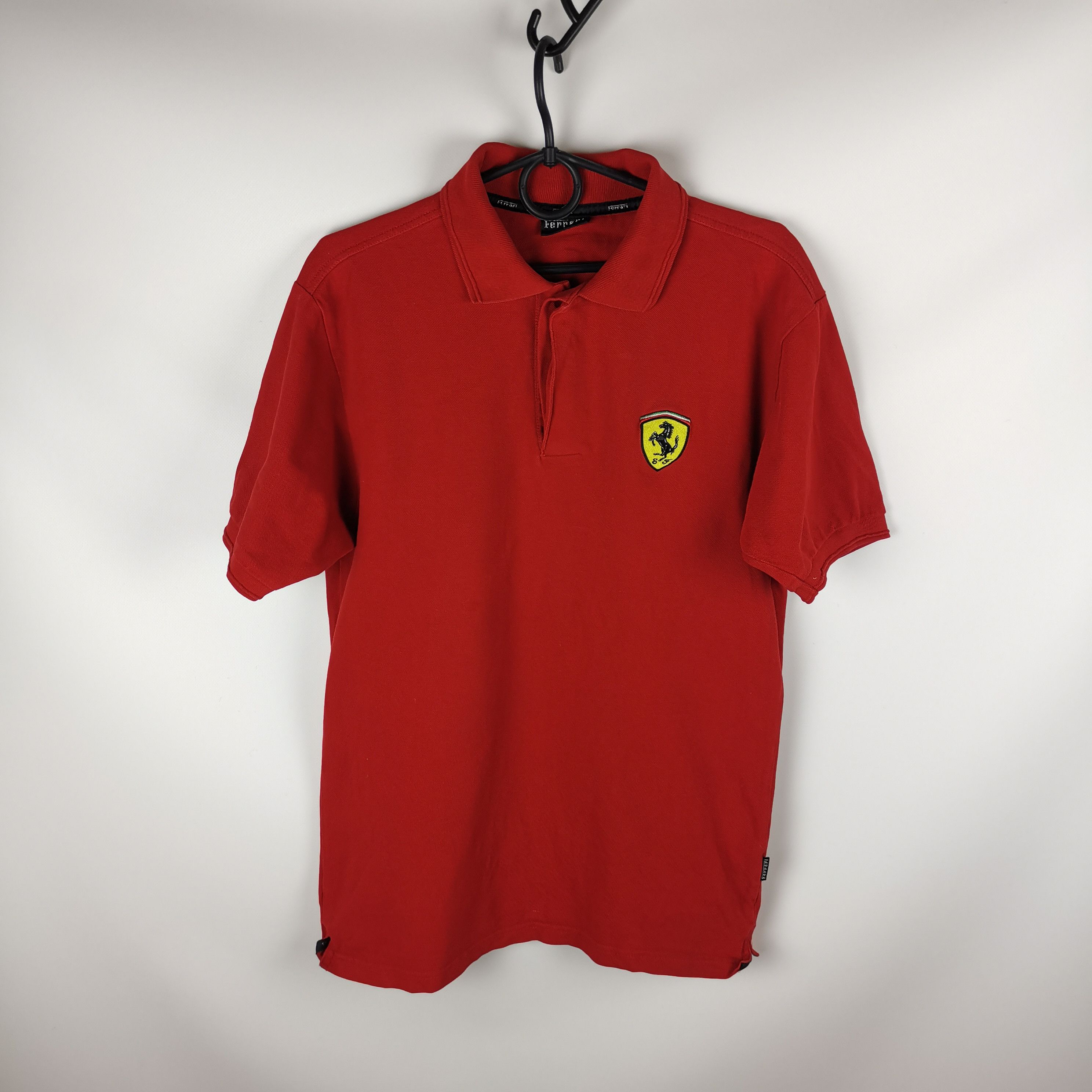 Ferrari Vintage Ferrari official product logo red polo shirt Size US S / EU 44-46 / 1 - 1 Thumbnail