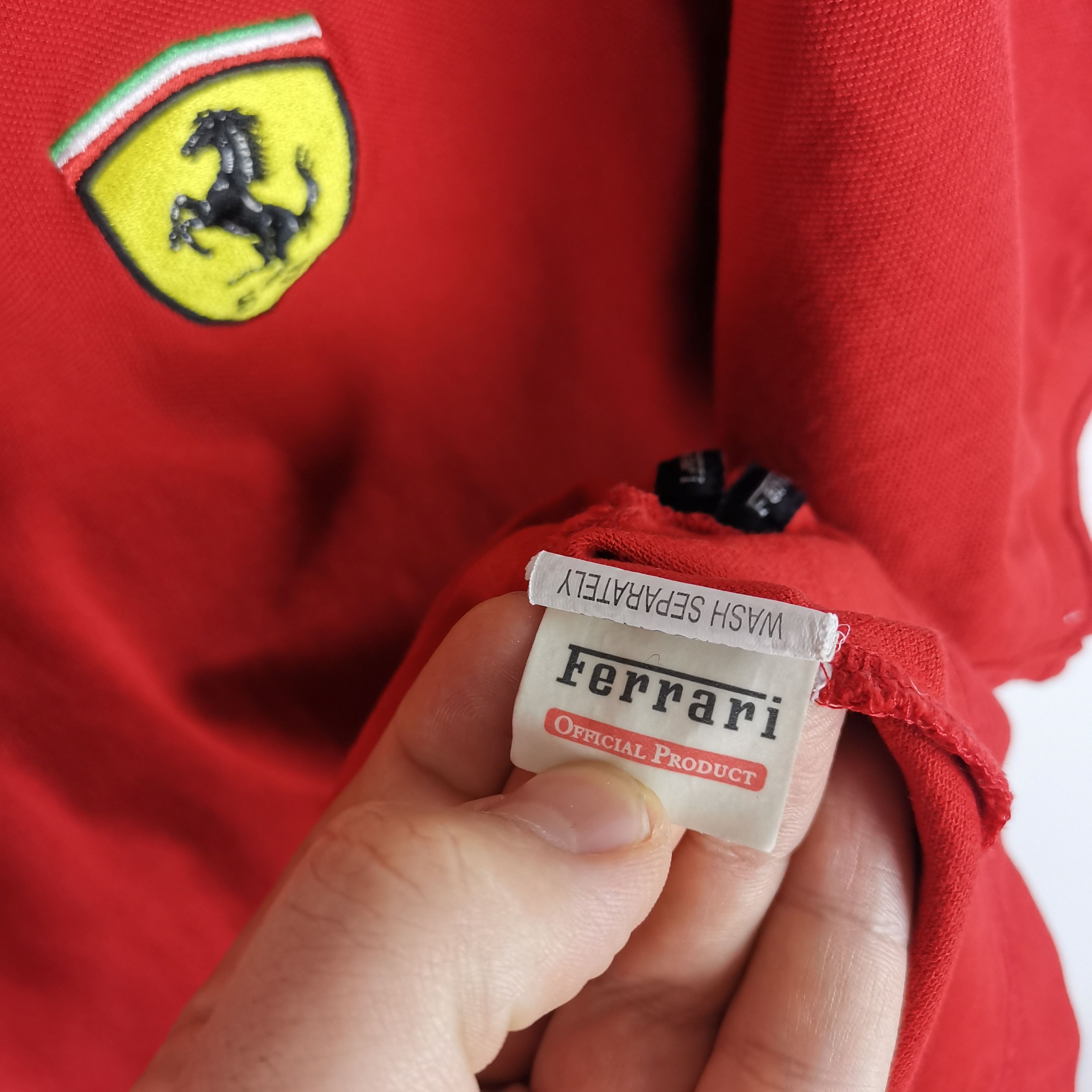 Ferrari Vintage Ferrari official product logo red polo shirt Size US S / EU 44-46 / 1 - 5 Thumbnail