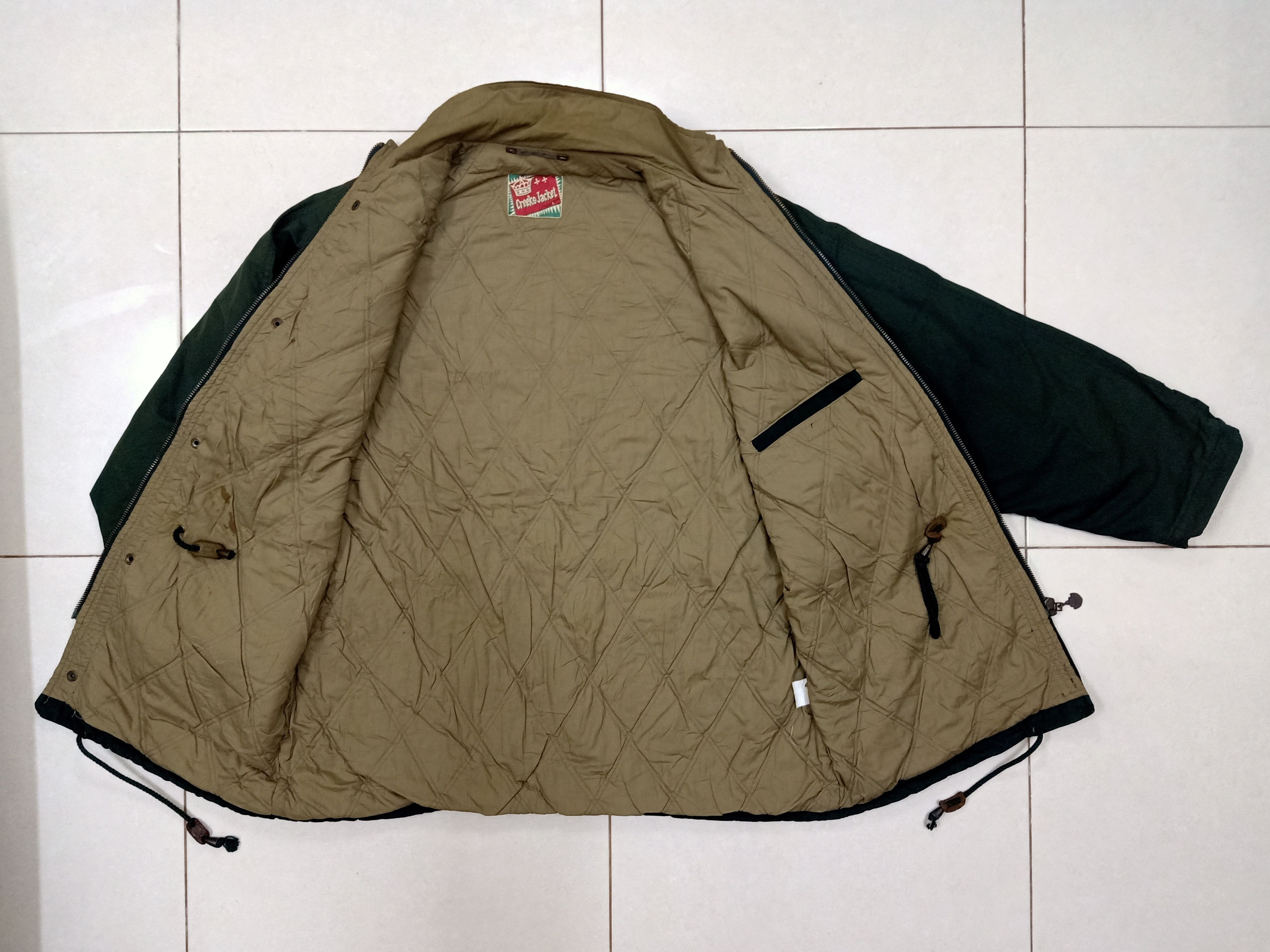Vintage 1940's CREEKS JACKET WW2 US Army Reproduction M-65 Field Size US L / EU 52-54 / 3 - 4 Thumbnail