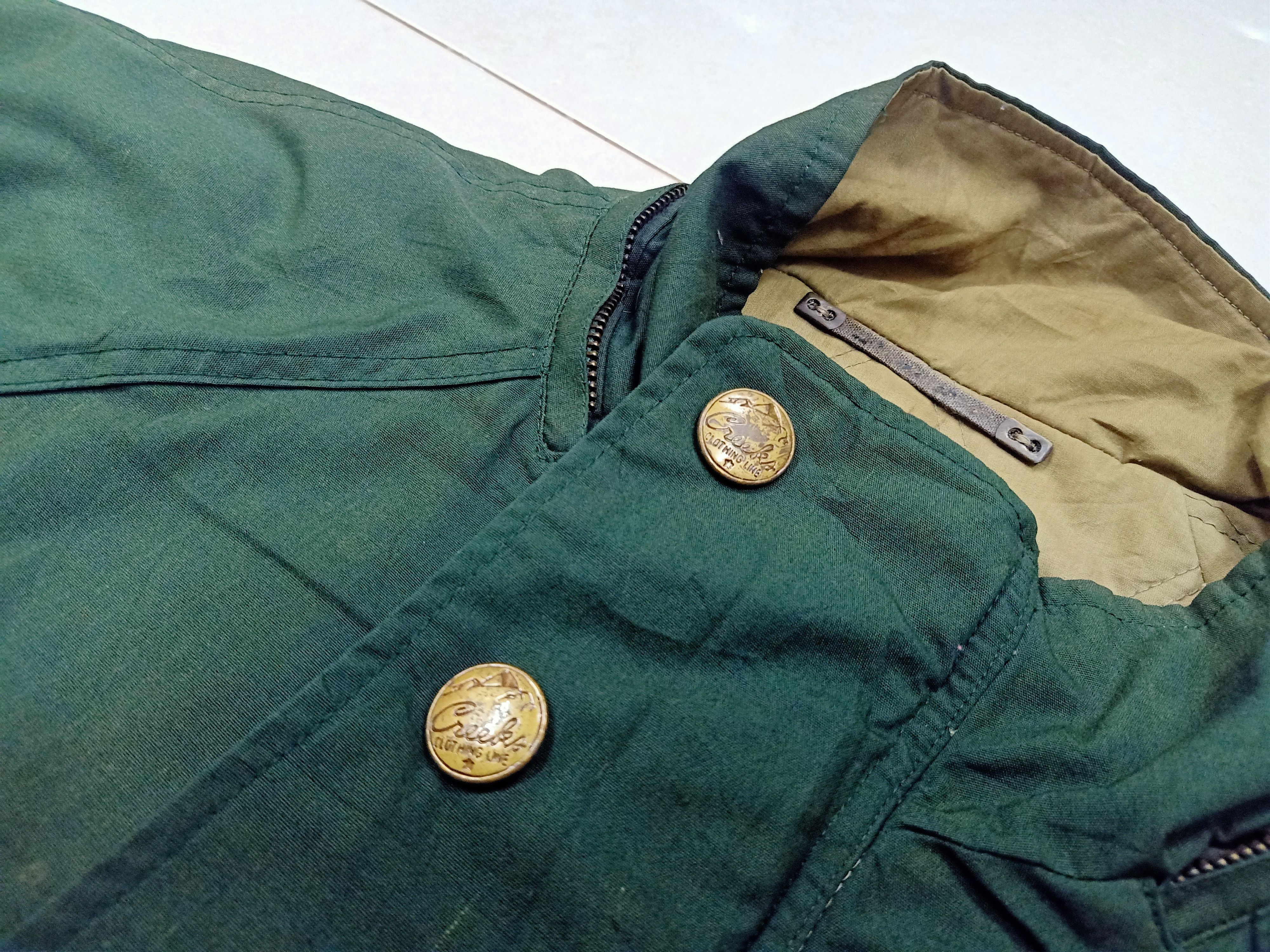 Vintage 1940's CREEKS JACKET WW2 US Army Reproduction M-65 Field Size US L / EU 52-54 / 3 - 11 Thumbnail