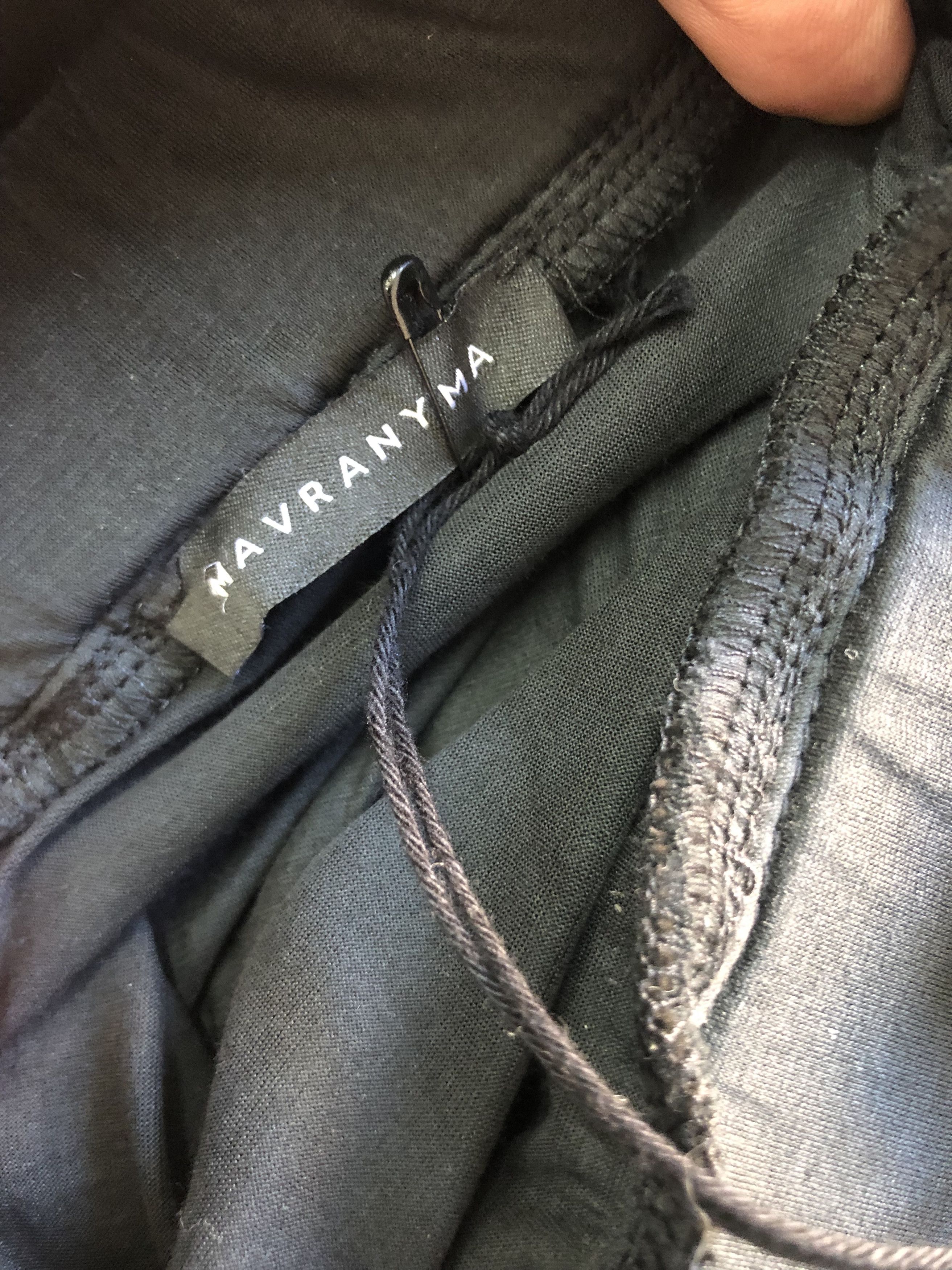 Handmade × Mavranyma MAVRANYMA - RARE elastic duble layer skirt pants Size US 34 / EU 50 - 4 Thumbnail