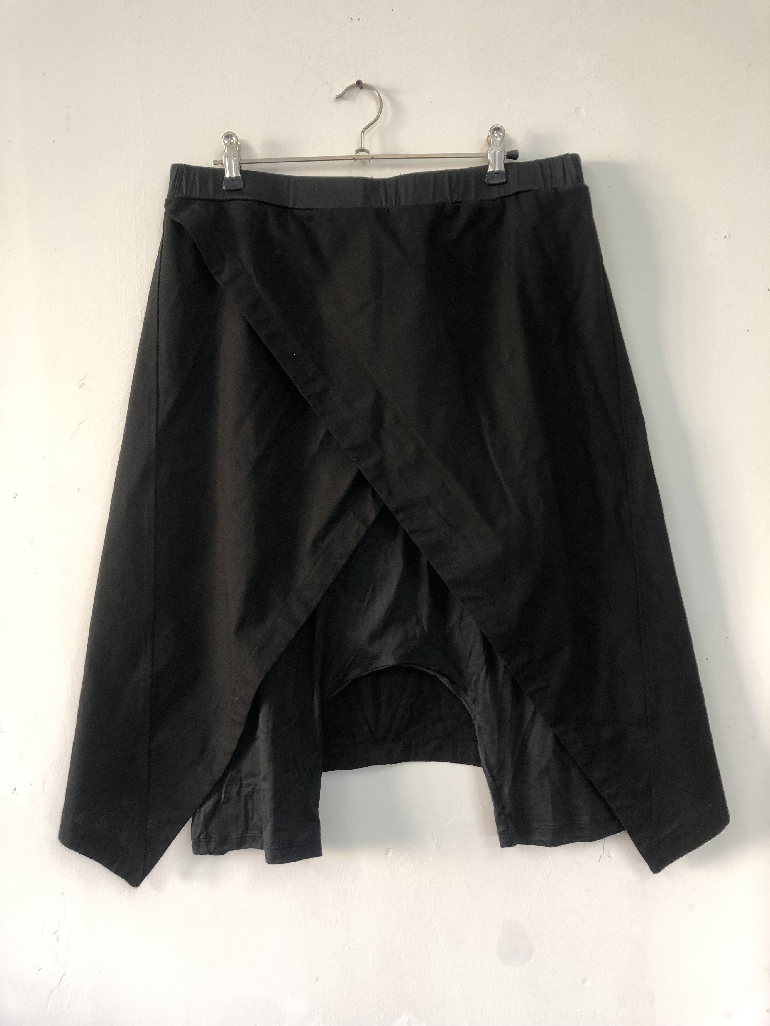 Handmade × Mavranyma MAVRANYMA - RARE elastic duble layer skirt pants Size US 34 / EU 50 - 1 Thumbnail