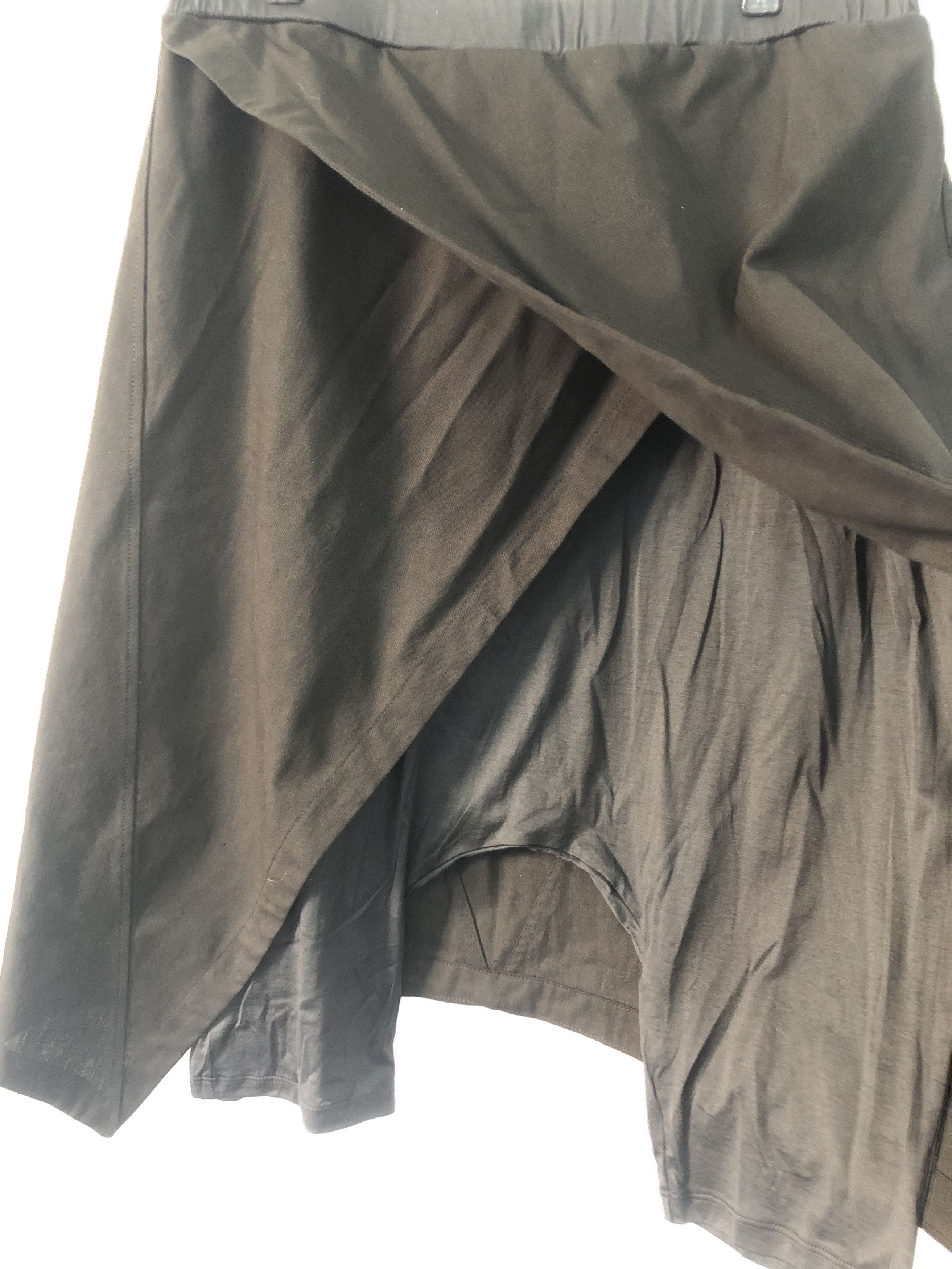 Handmade × Mavranyma MAVRANYMA - RARE elastic duble layer skirt pants Size US 34 / EU 50 - 3 Thumbnail
