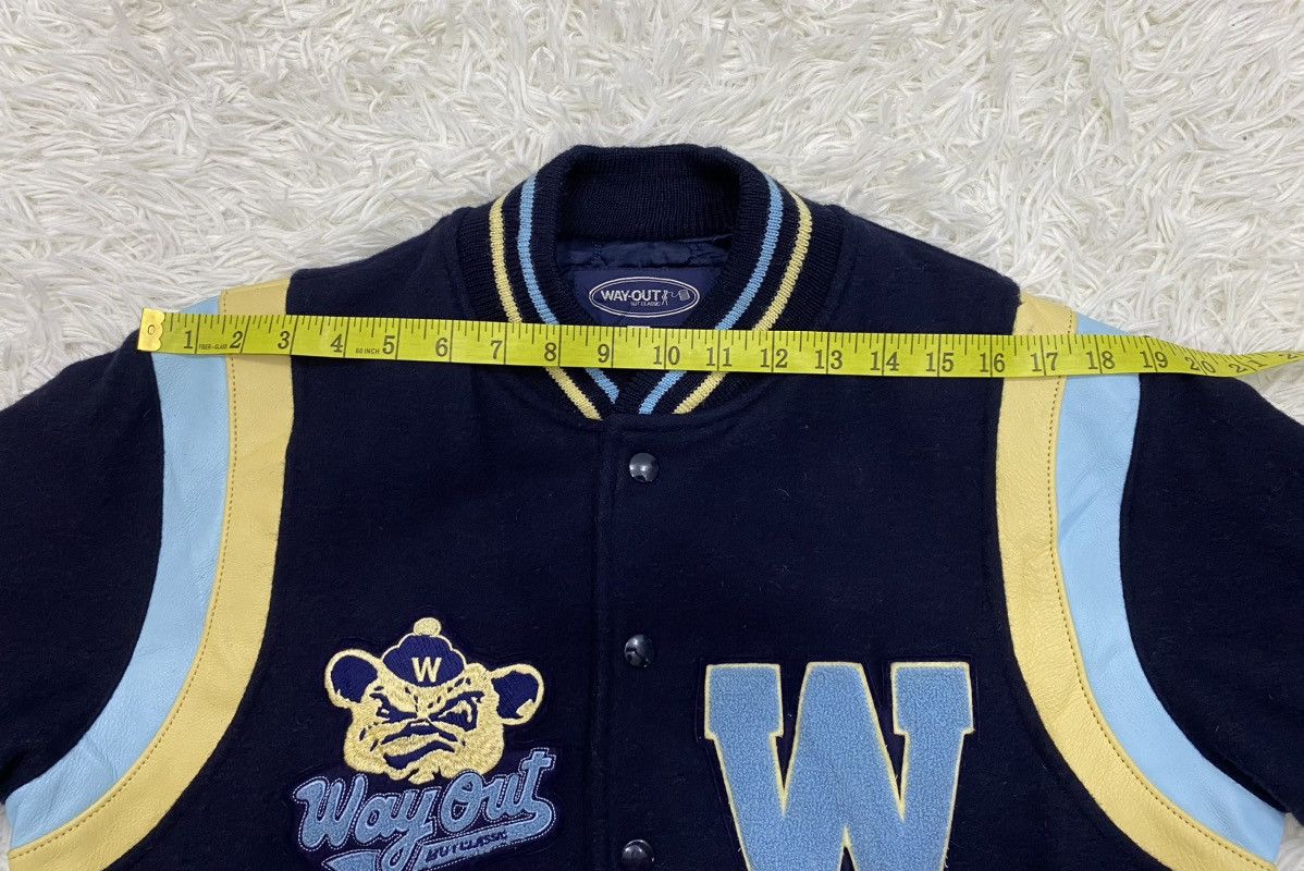 Japanese Brand Way Out But Classic Patches Varsity Jacket Size US M / EU 48-50 / 2 - 18 Thumbnail