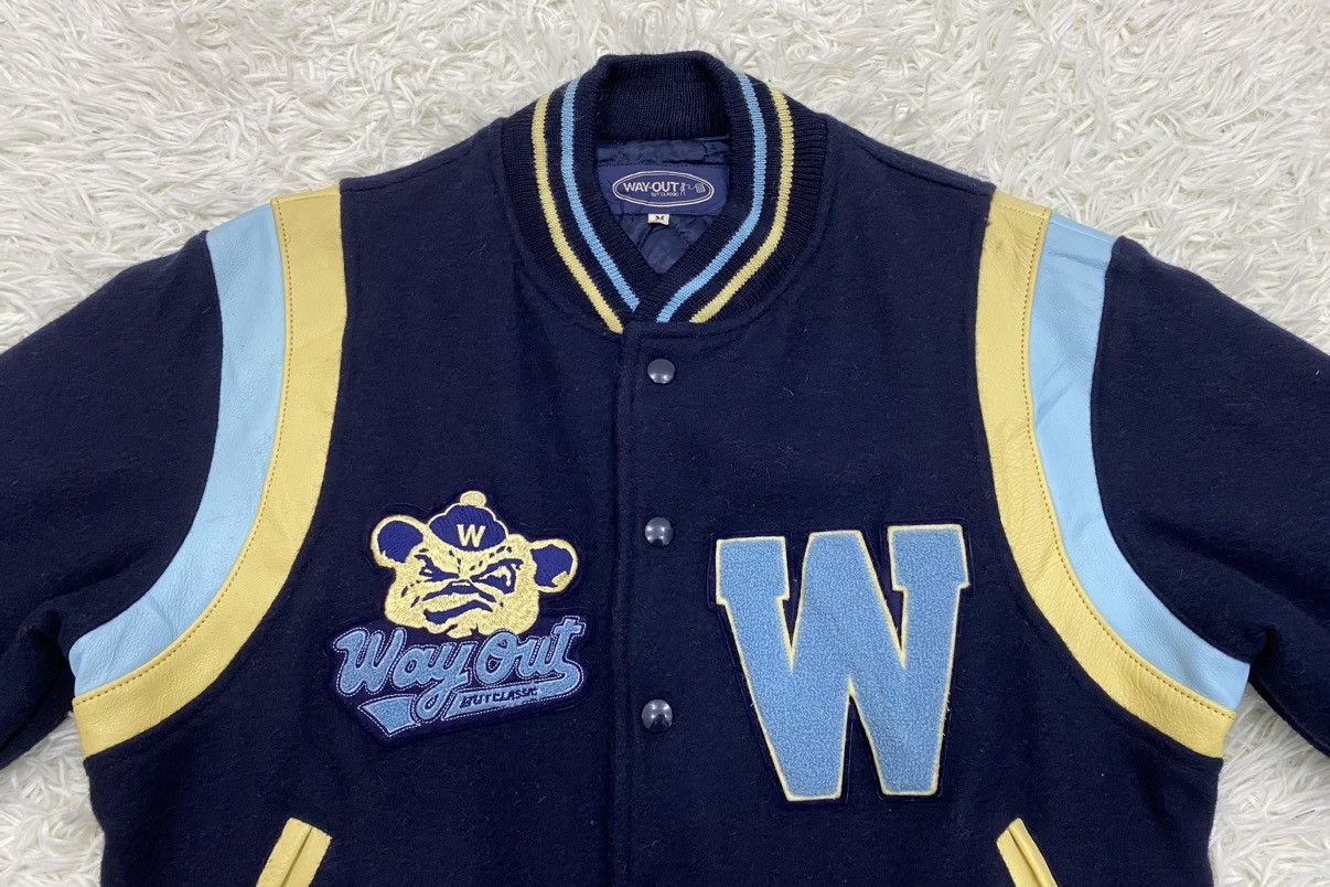 Japanese Brand Way Out But Classic Patches Varsity Jacket Size US M / EU 48-50 / 2 - 4 Thumbnail