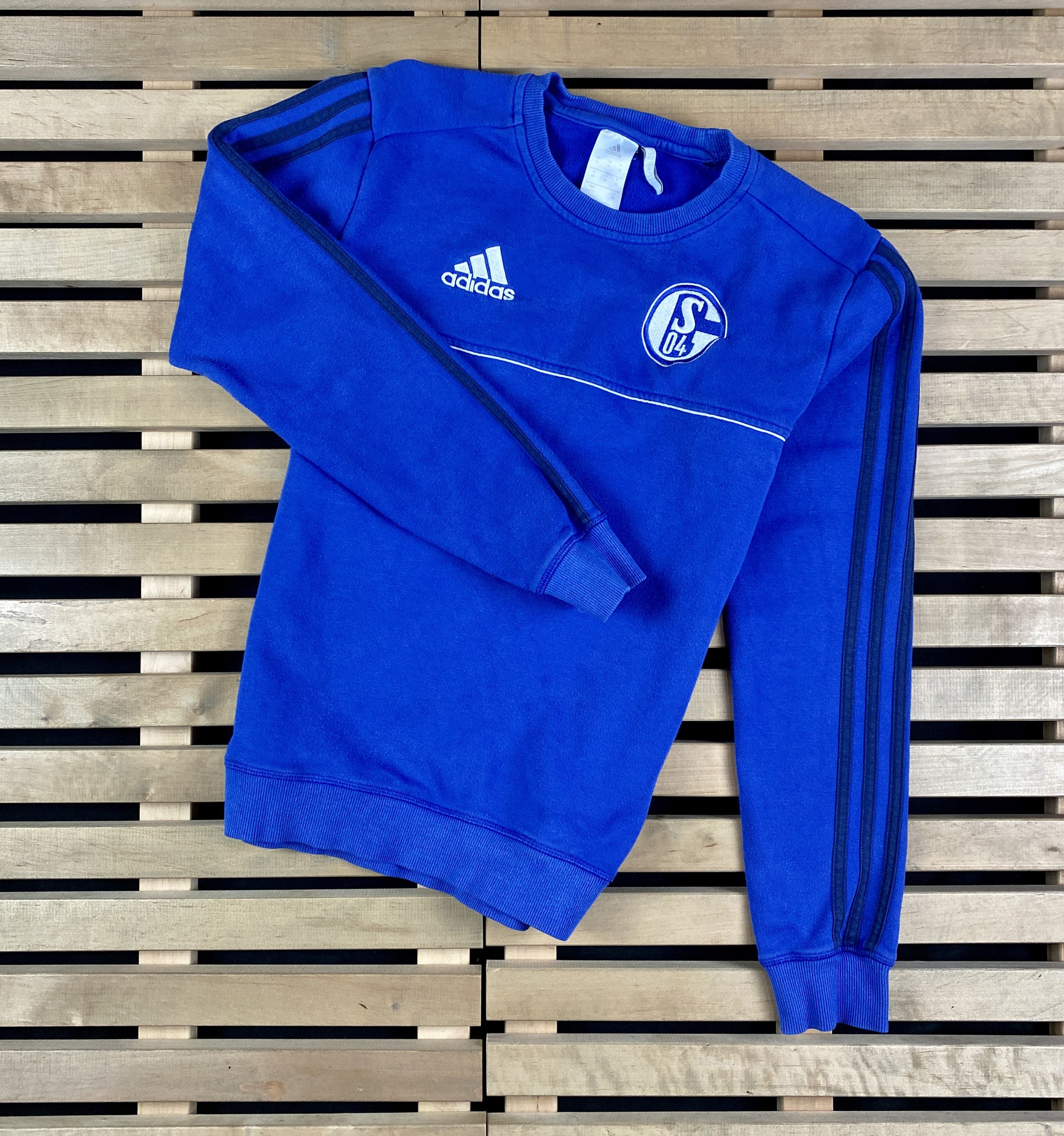 Adidas × Vintage Mens Vintage Sweatshirt Adidas Vintage Schalke Size XS Size US XS / EU 42 / 0 - 1 Thumbnail