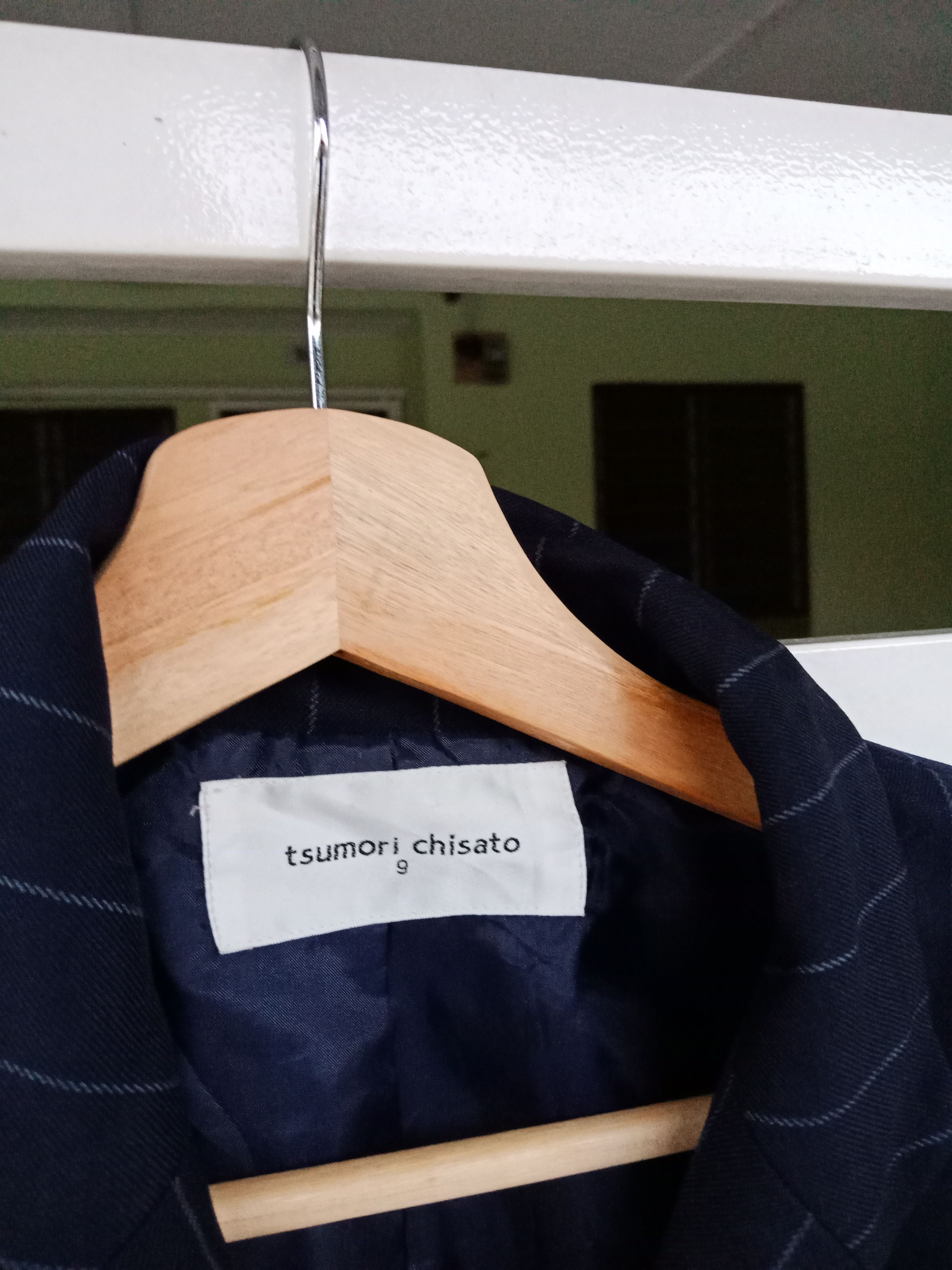 Issey Miyake × Japanese Brand Issey Miyake Tsumori Chisato Wool Stripes Coat Jacket Size US S / EU 44-46 / 1 - 7 Thumbnail