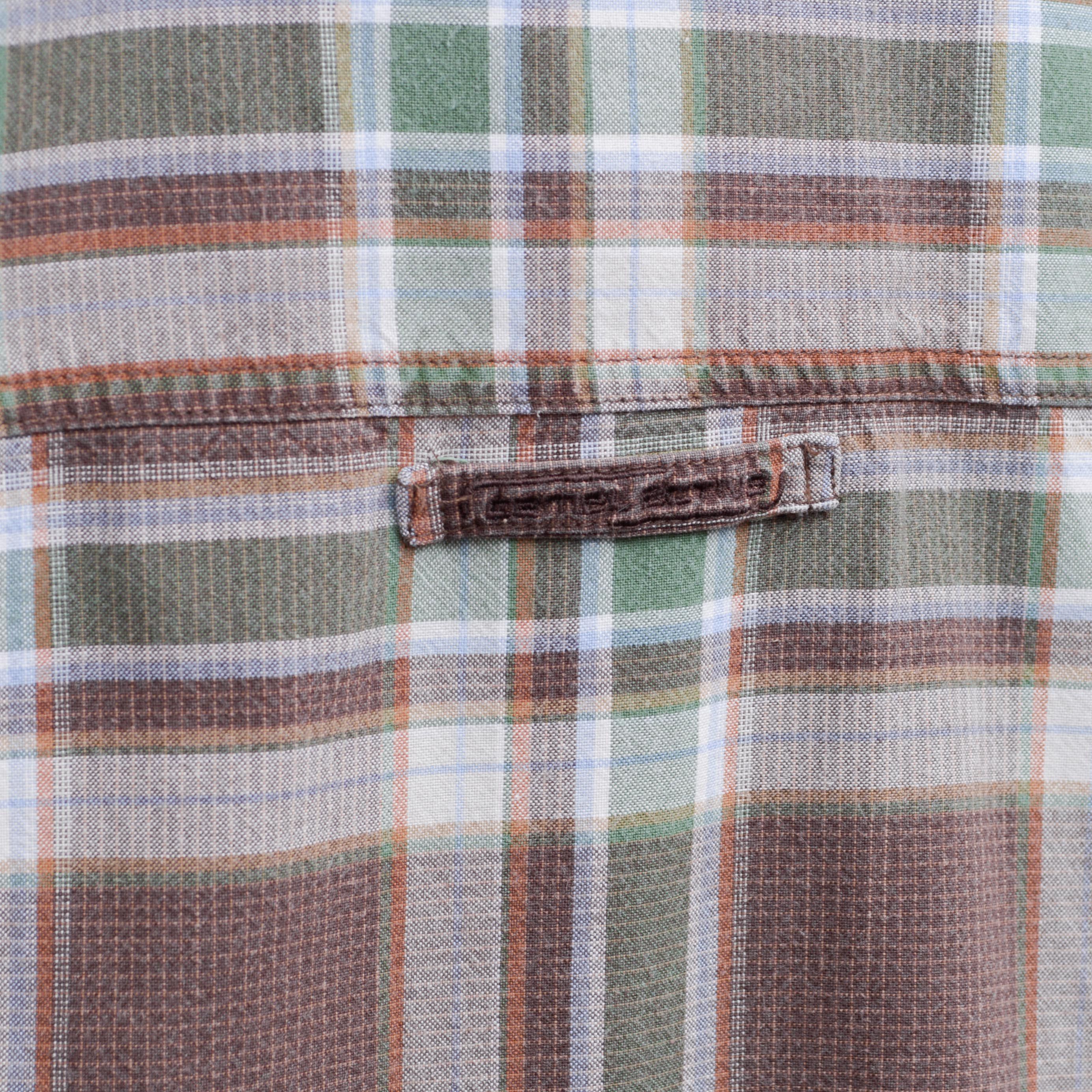 camel active CAMEL ACTIVE Shirt Long Sleeve Plaid Check Tartan Cotton Size US L / EU 52-54 / 3 - 8 Thumbnail