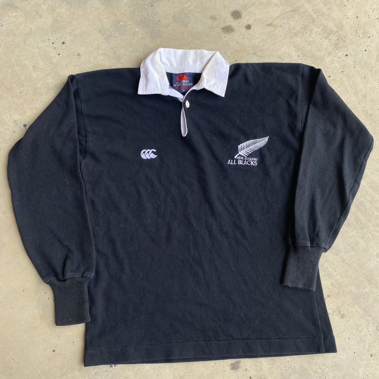 Vintage Canterbury of Nz All Black Jersey