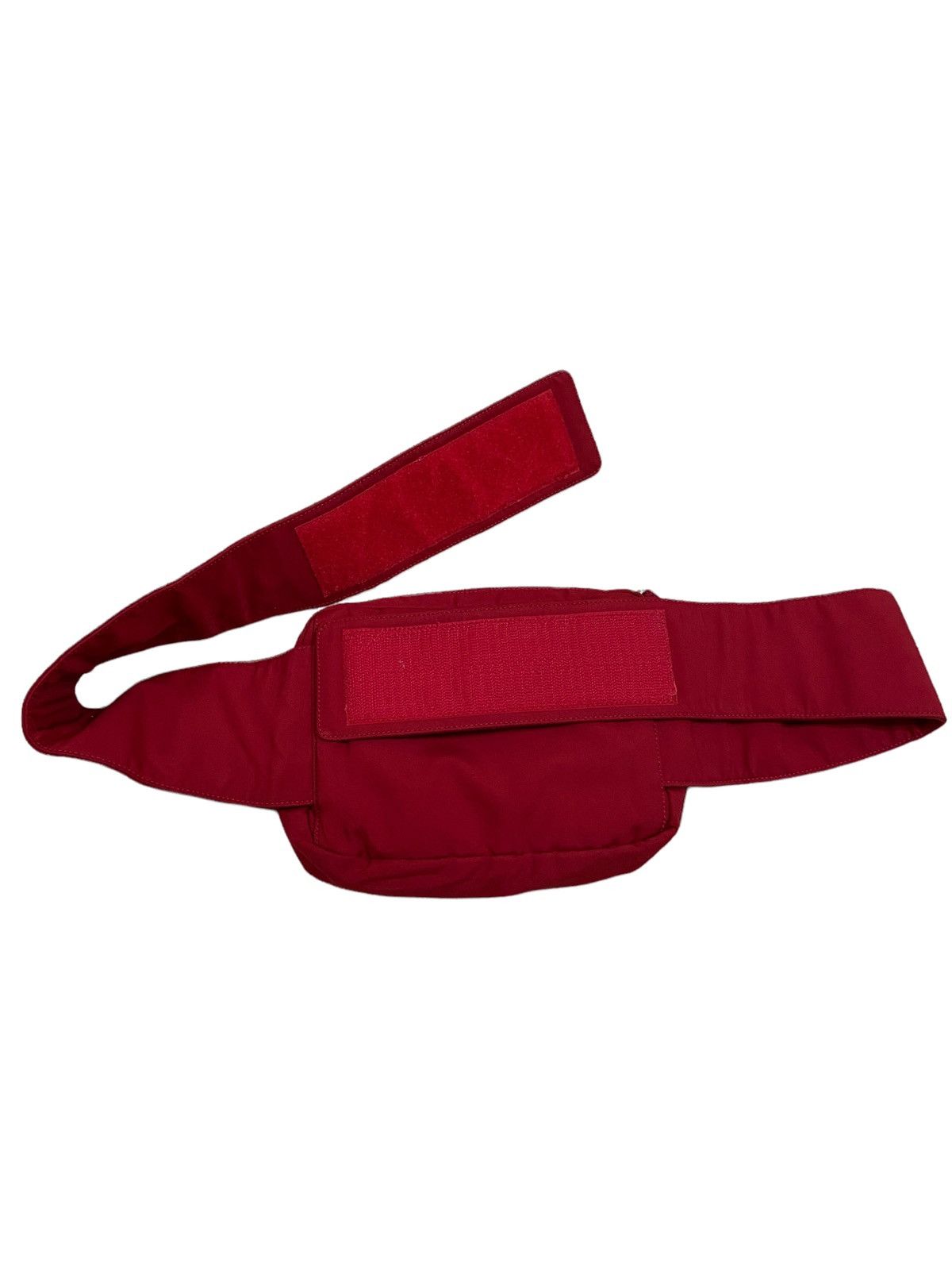 Prada ARCHIVE🔥OG Prada Sport Tactical Bum Bag Red Nylon Baguette Size ONE SIZE - 6 Thumbnail