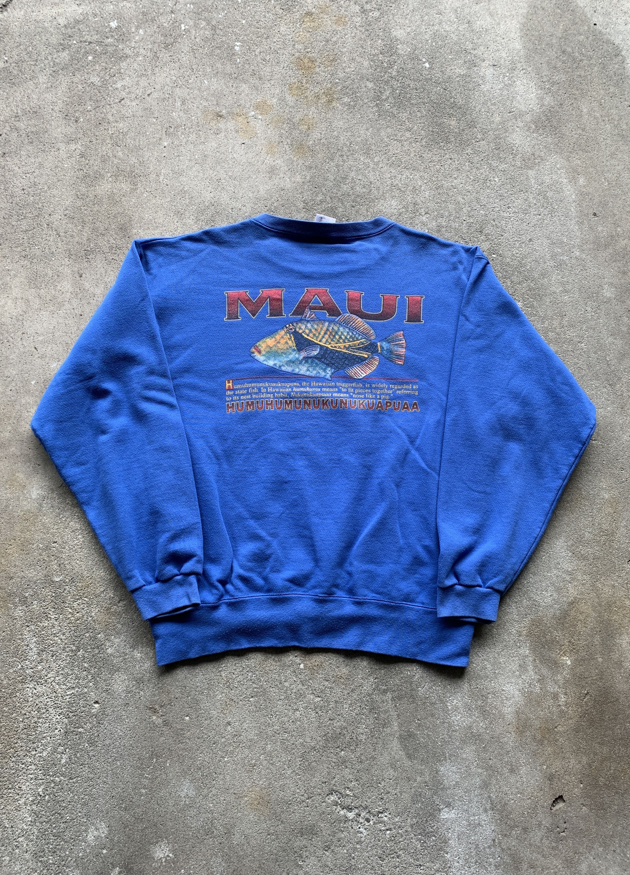Other Vintage 90's Hawaii Fish Sweatshirt Size US L / EU 52-54 / 3 - 1 Thumbnail