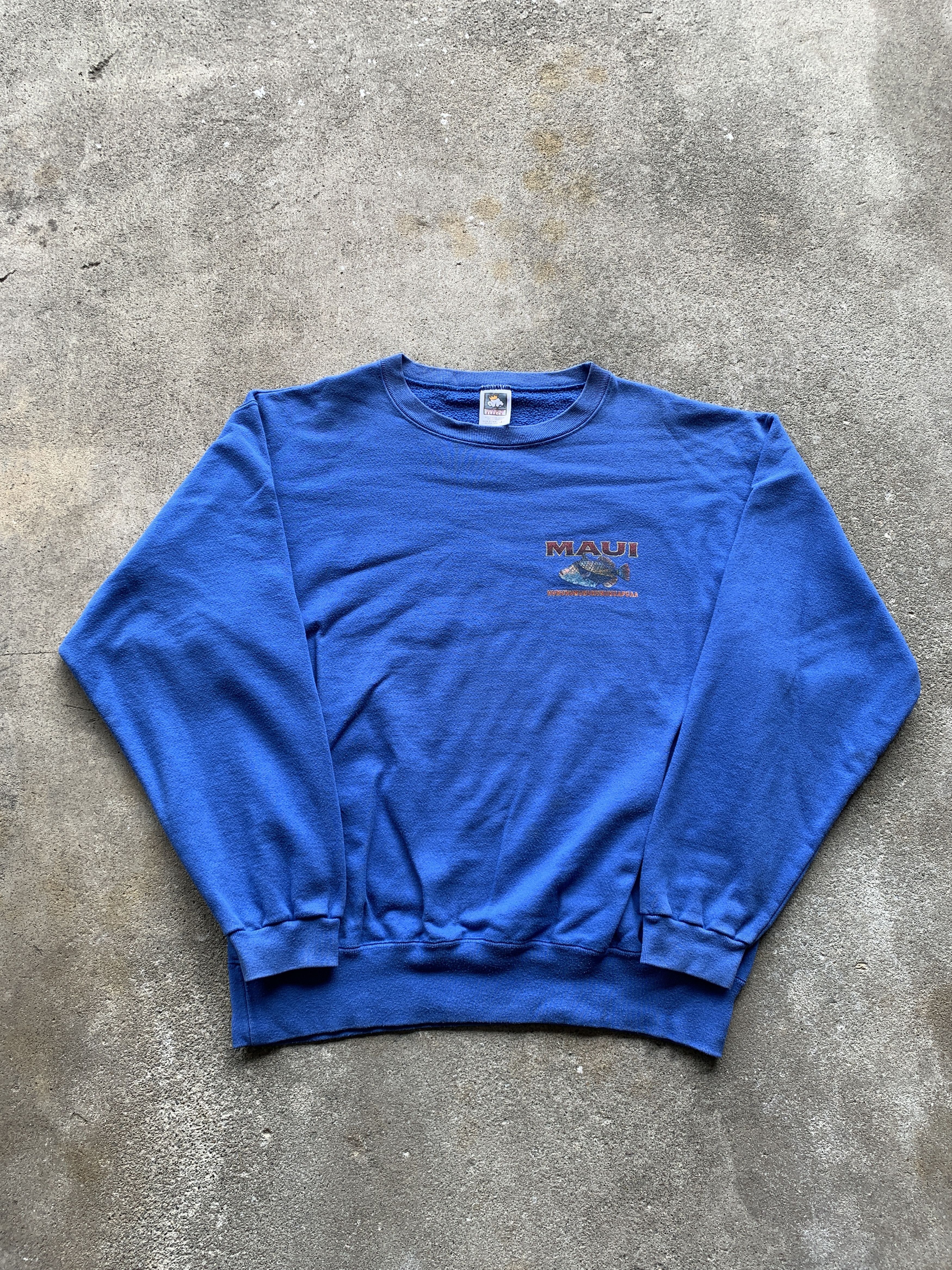 Other Vintage 90's Hawaii Fish Sweatshirt Size US L / EU 52-54 / 3 - 3 Thumbnail