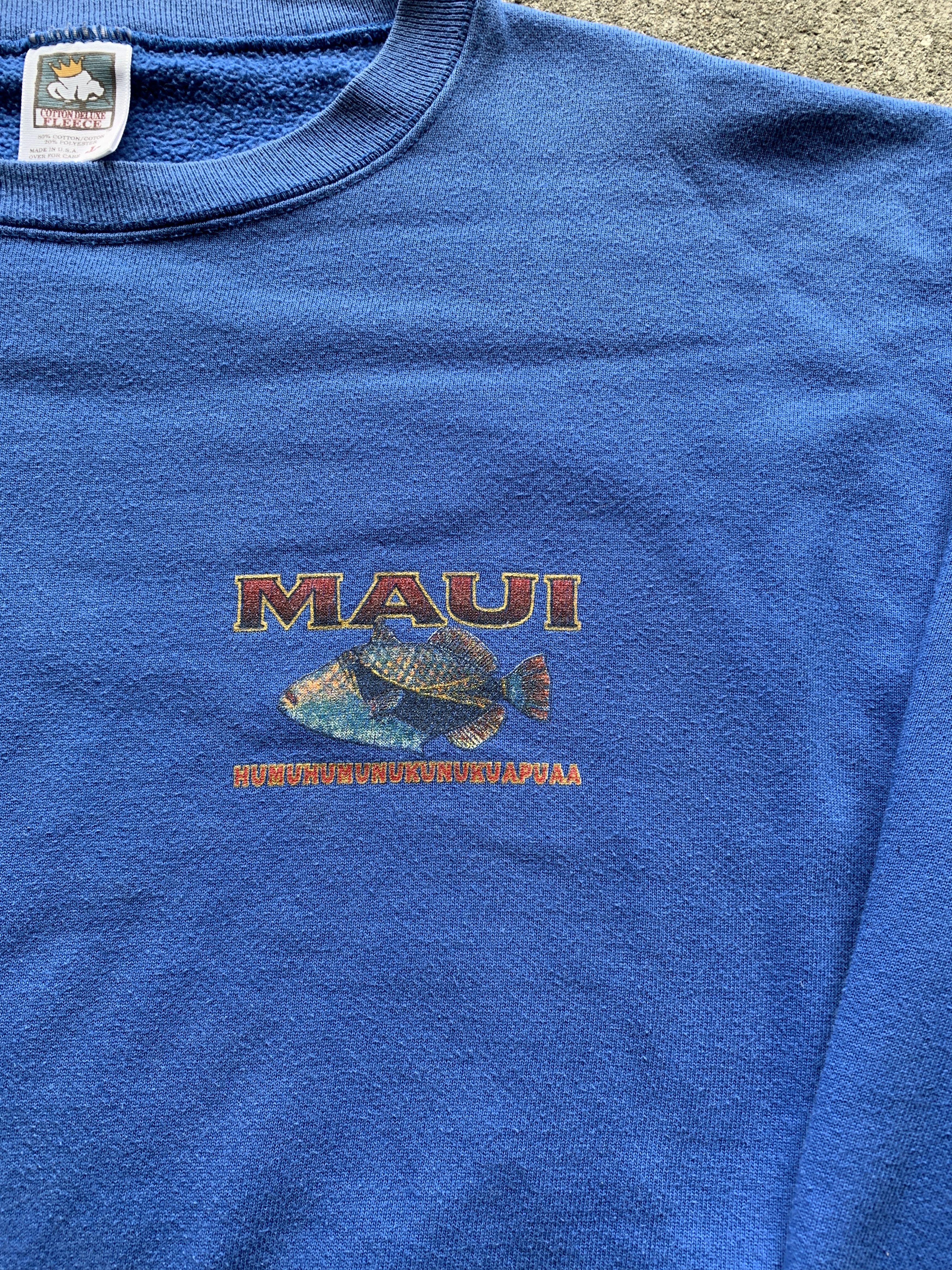 Other Vintage 90's Hawaii Fish Sweatshirt Size US L / EU 52-54 / 3 - 4 Thumbnail
